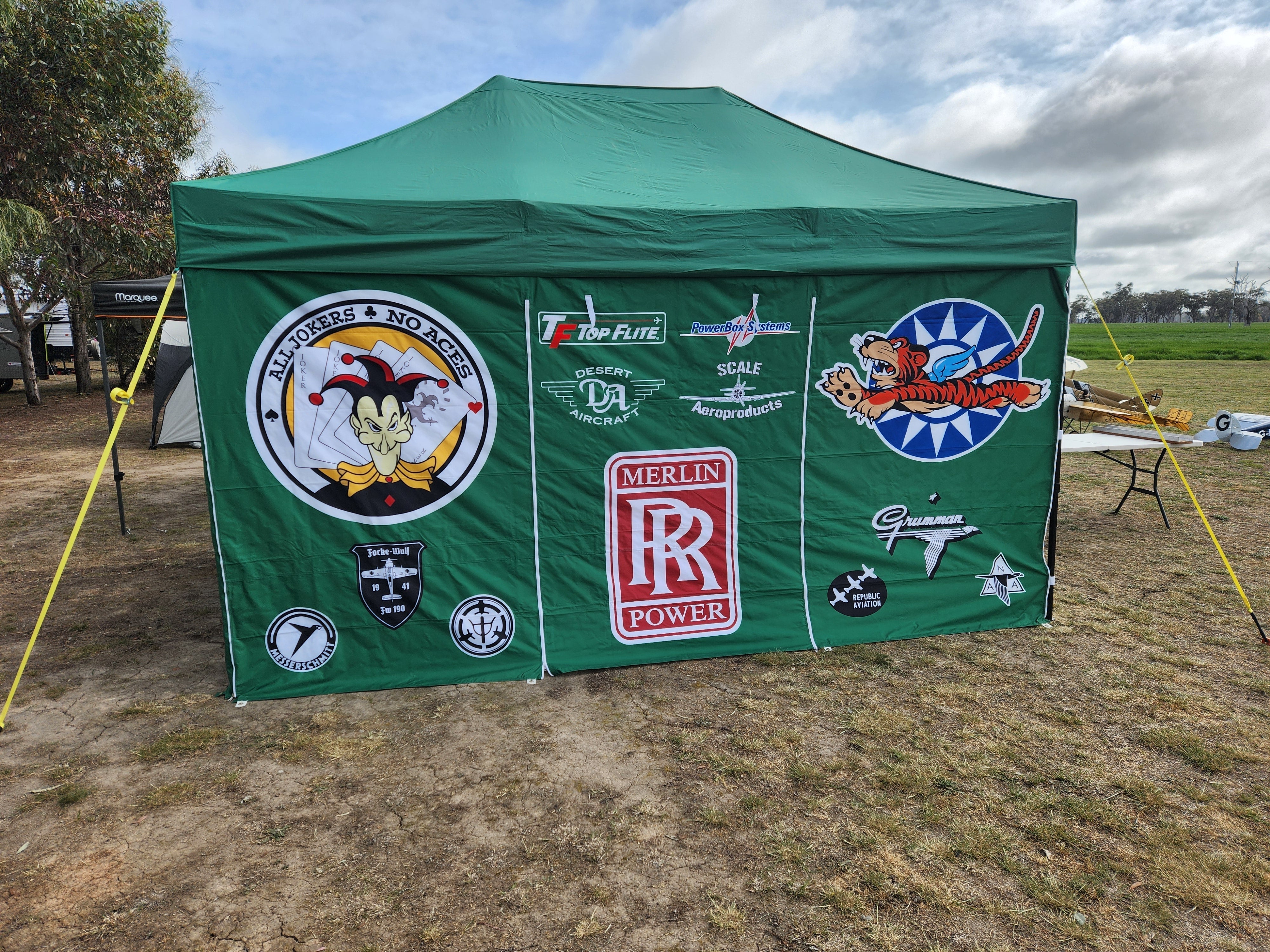 Where can I find heavy-duty canopy tents suitable for regular outdoor use with custom branding?