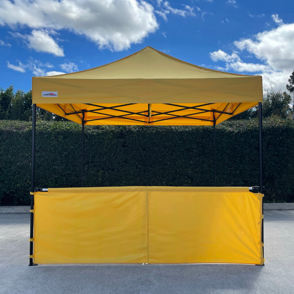 13' Canopy Half Wall