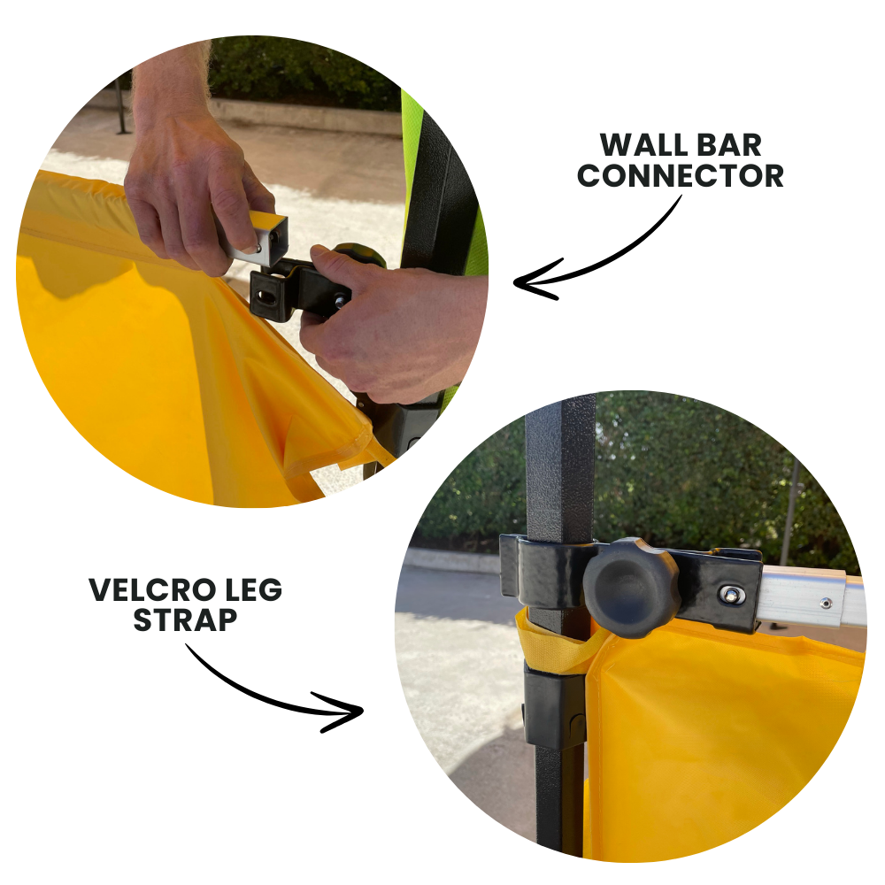 13' Canopy Half Wall | Canopy Accessory