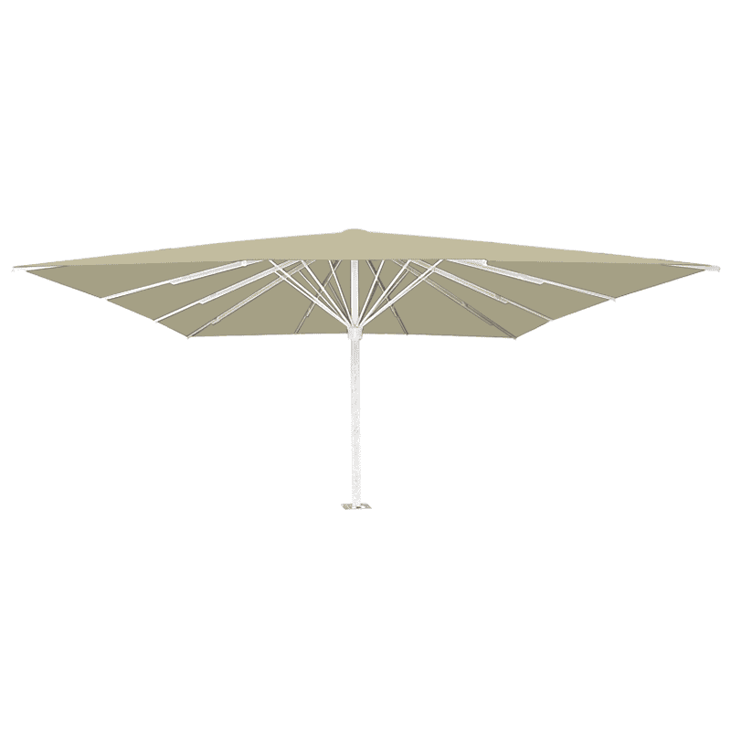 cream patio umbrellas 20' x 20' Novara 200 Umbrella