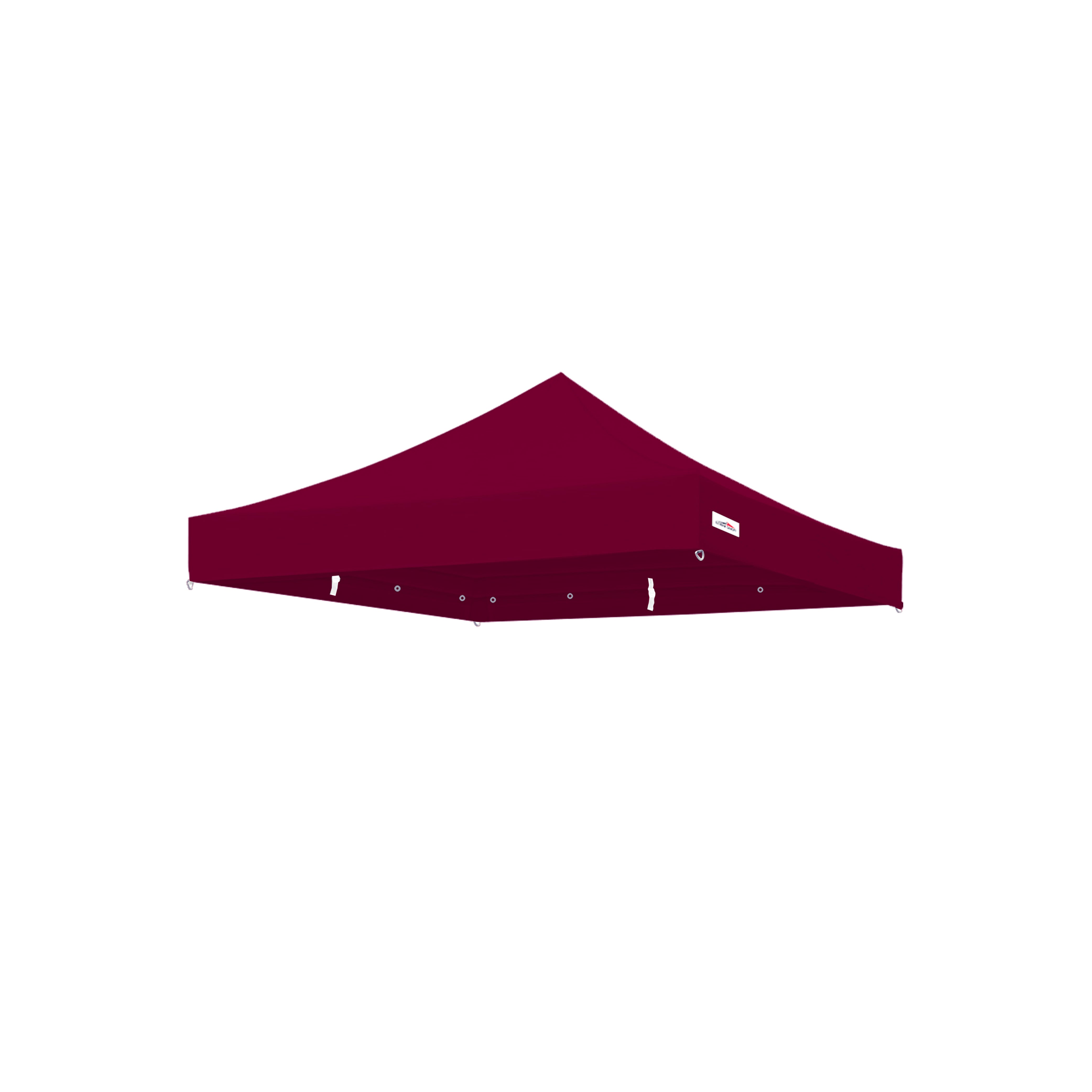 10x10 Premium Canopy Replacement Roof in Maroon - Extreme Canopy