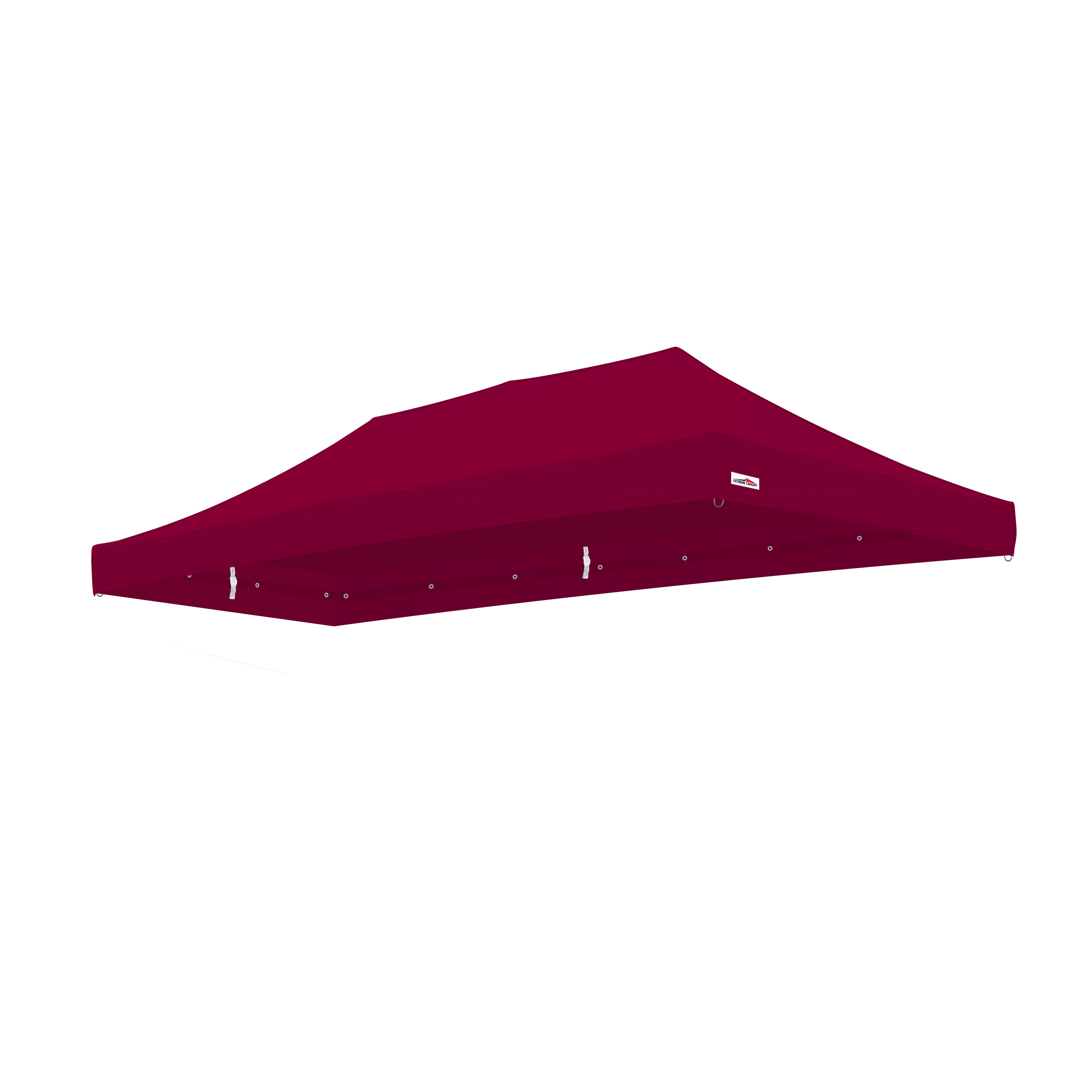 10x20 Premium Canopy Replacement Roof in Maroon - Extreme Canopy