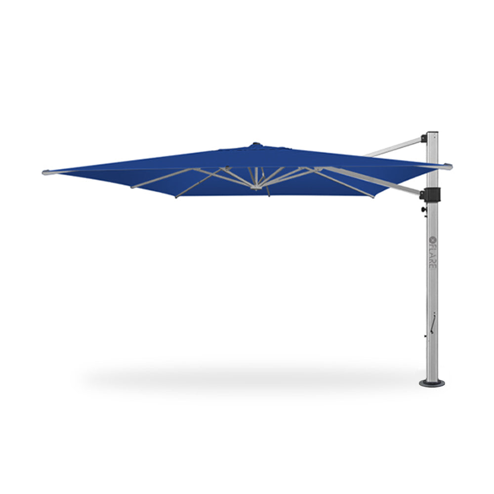 13' x 13' Cantilever Square Umbrellas in Blue