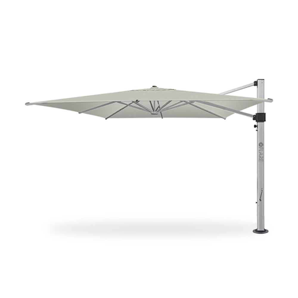 13' x 13' Cantilever Square Umbrellas in White