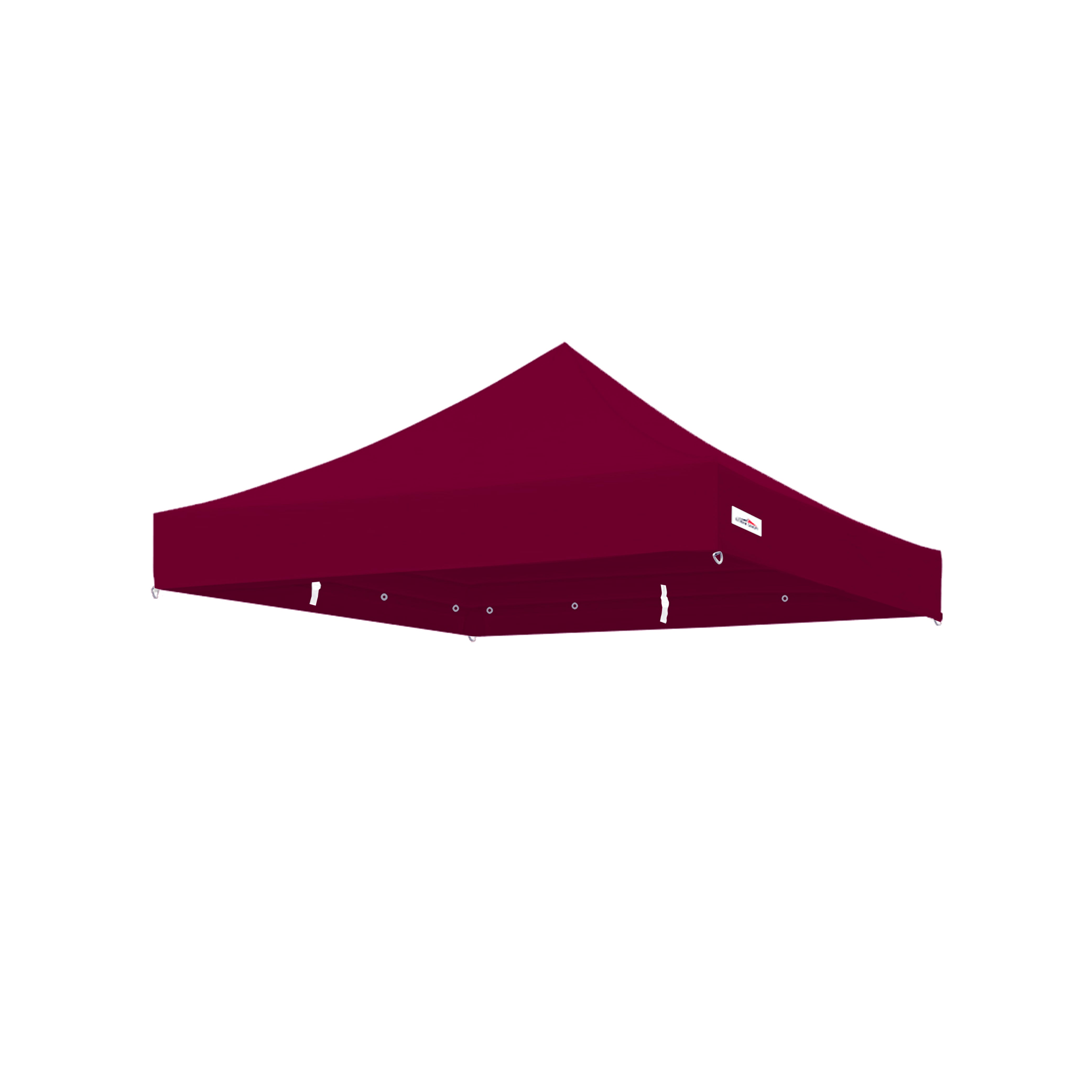 13x13 Premium Canopy Replacement Roof in Maroon - Extreme Canopy