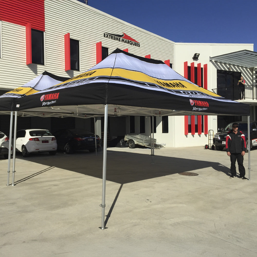13x20 Custom Canopy Tent Set Up