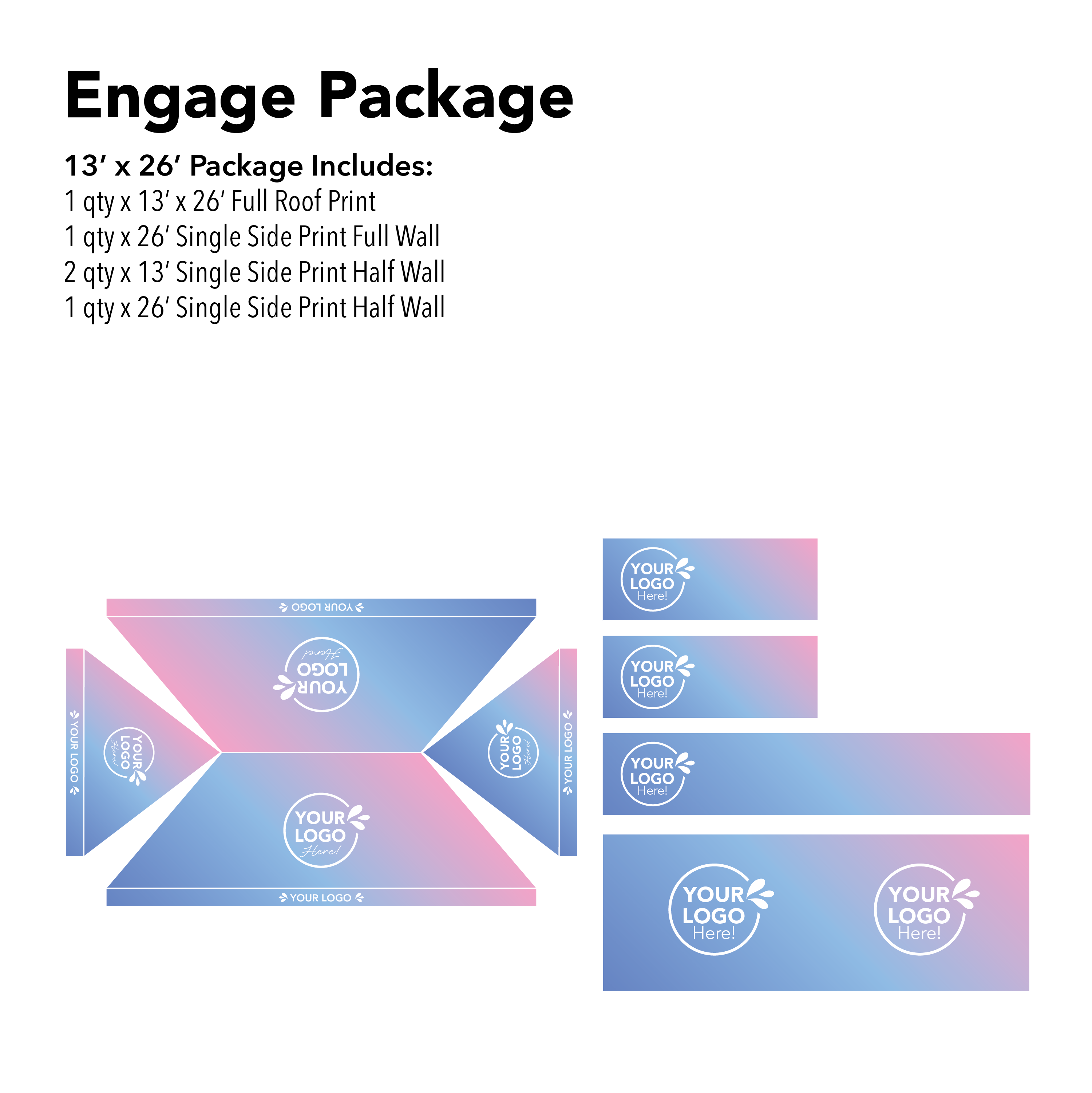 13x26 Custom Canopy Engage Package Details