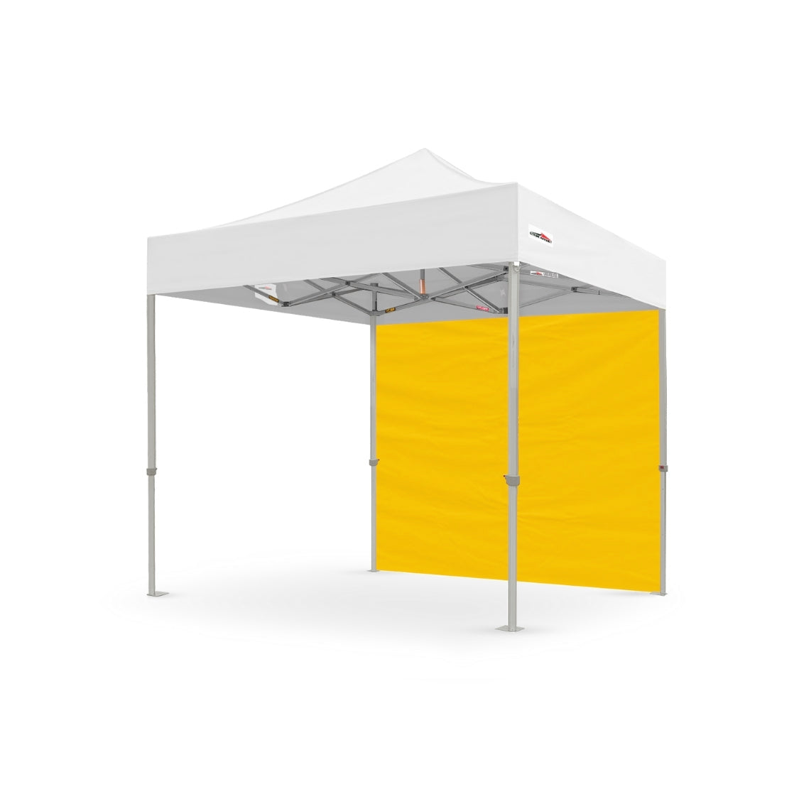 8' Plain Canopy Full Wall Yellow - Extreme Canopy