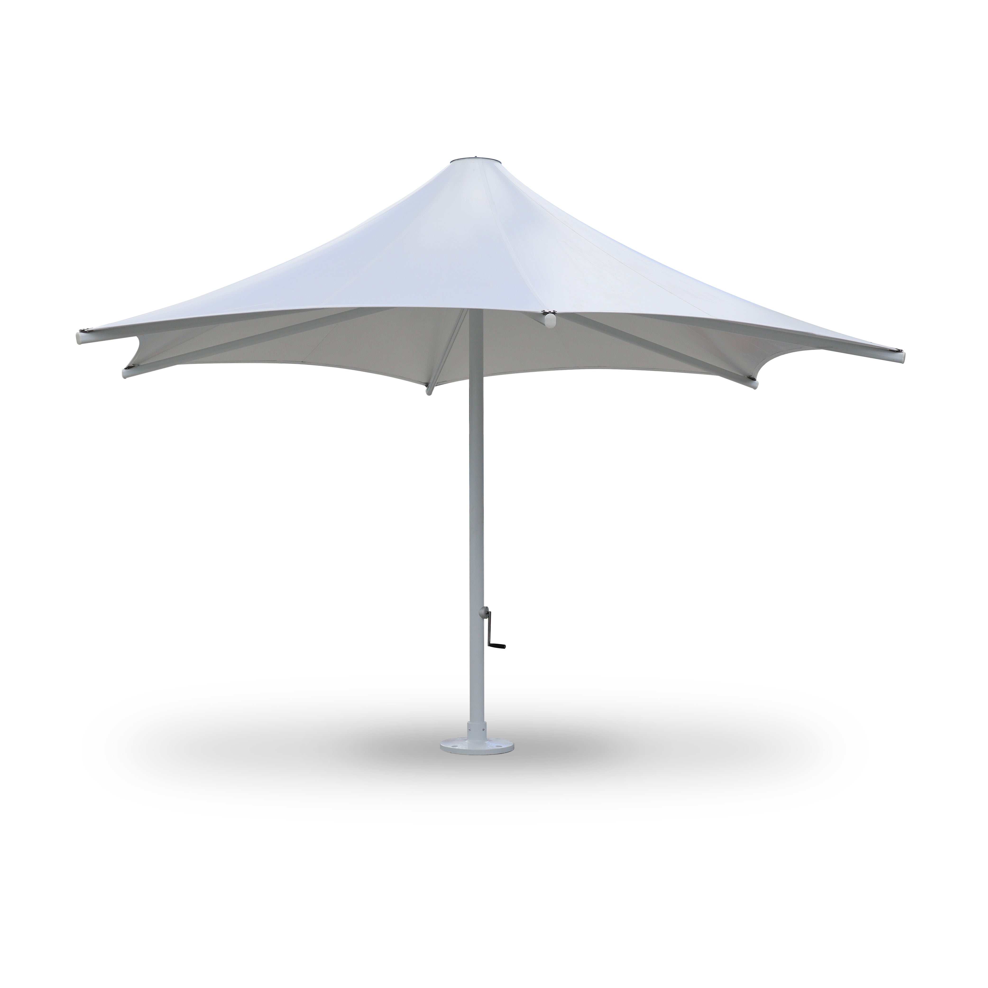 16 patio umbrellas 16′ Hex Ferrara 300