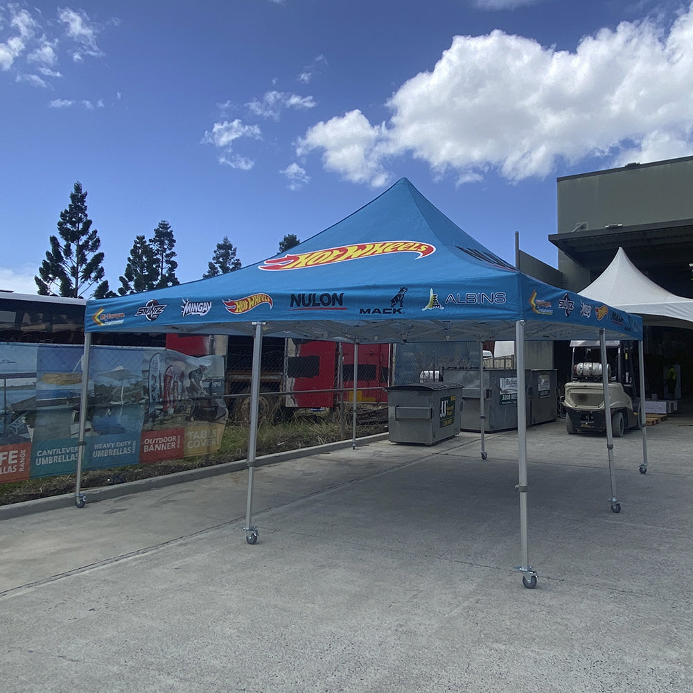 16x16 Custom Canopy Tent Set up by Extreme Canopy