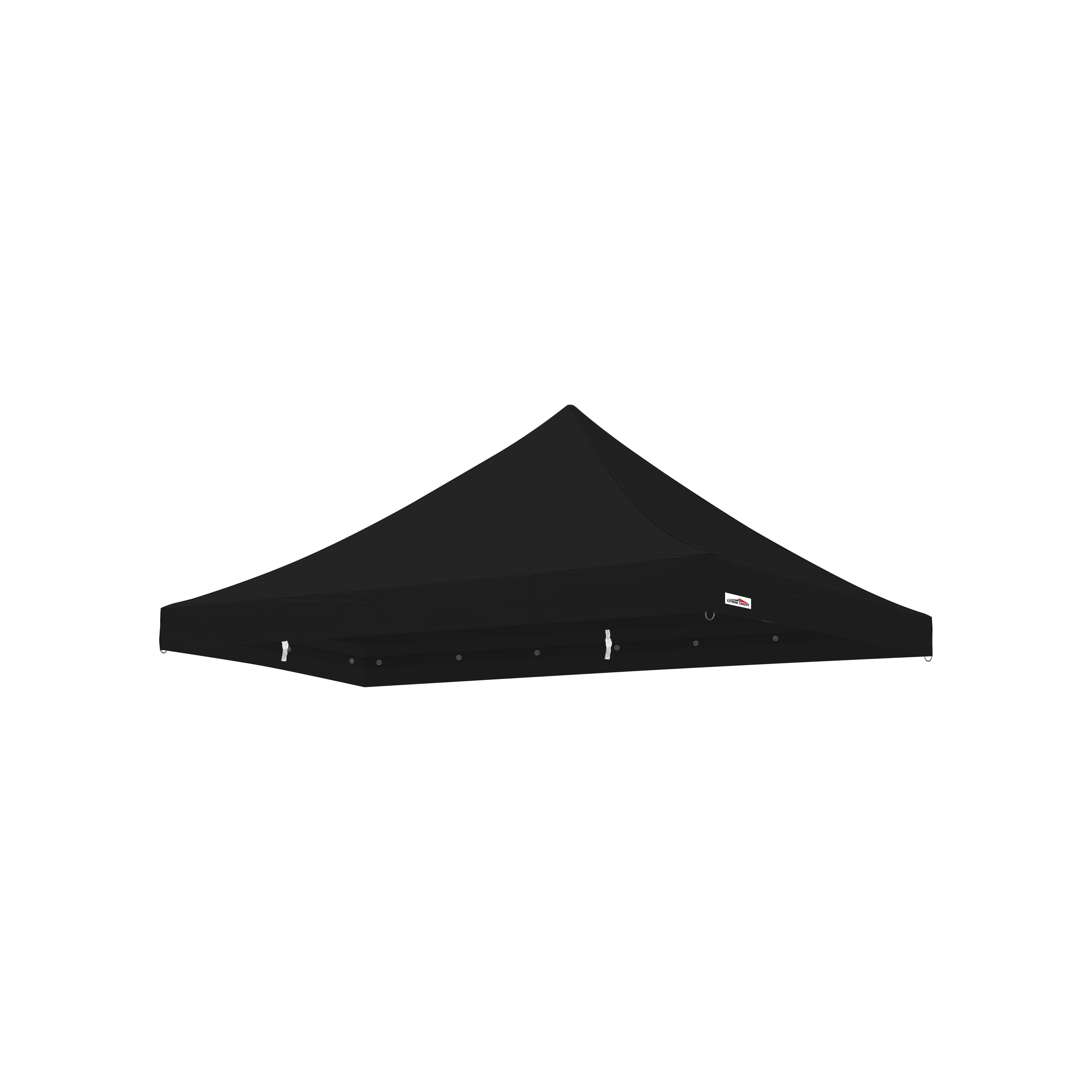 16x16 Standard Canopy Replacement Roof in Black