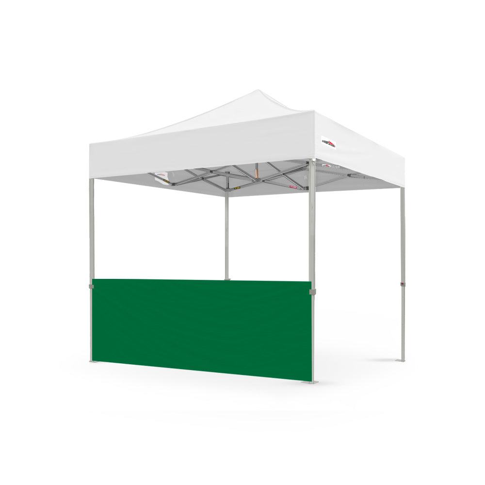 8' Canopy Half Wall in Green - Extreme Canopy