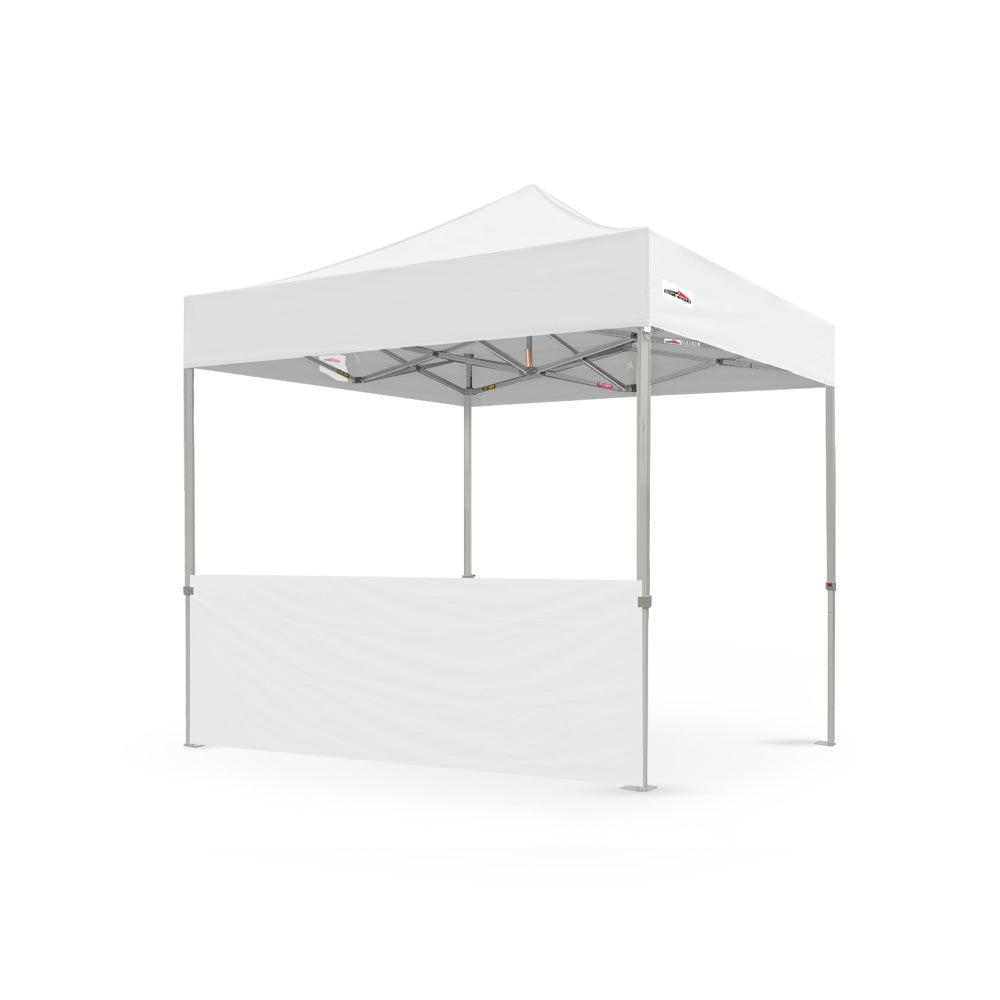 8' Canopy Half Wall in White - Extreme Canopy