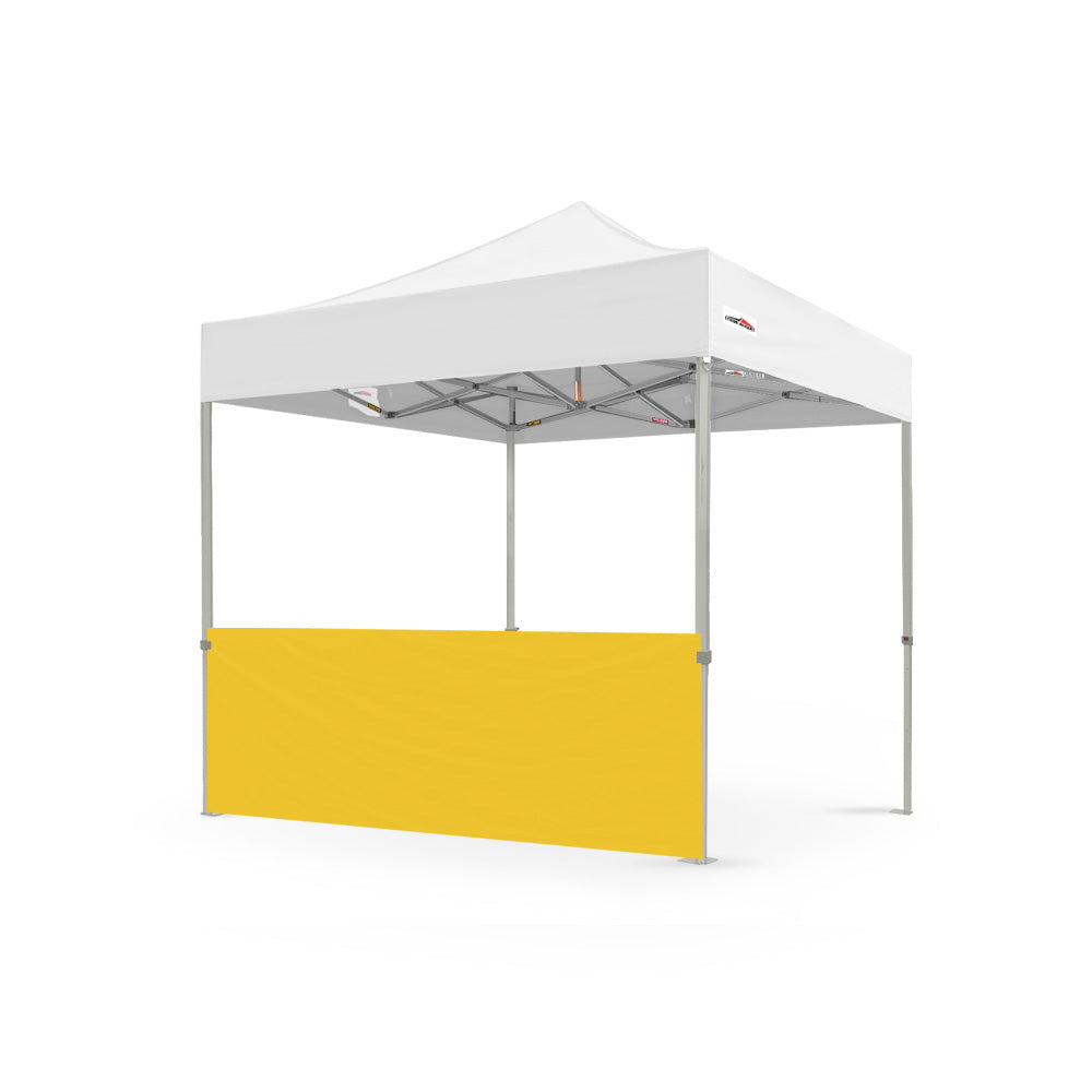 8' Canopy Half Wall in Yellow - Extreme Canopy