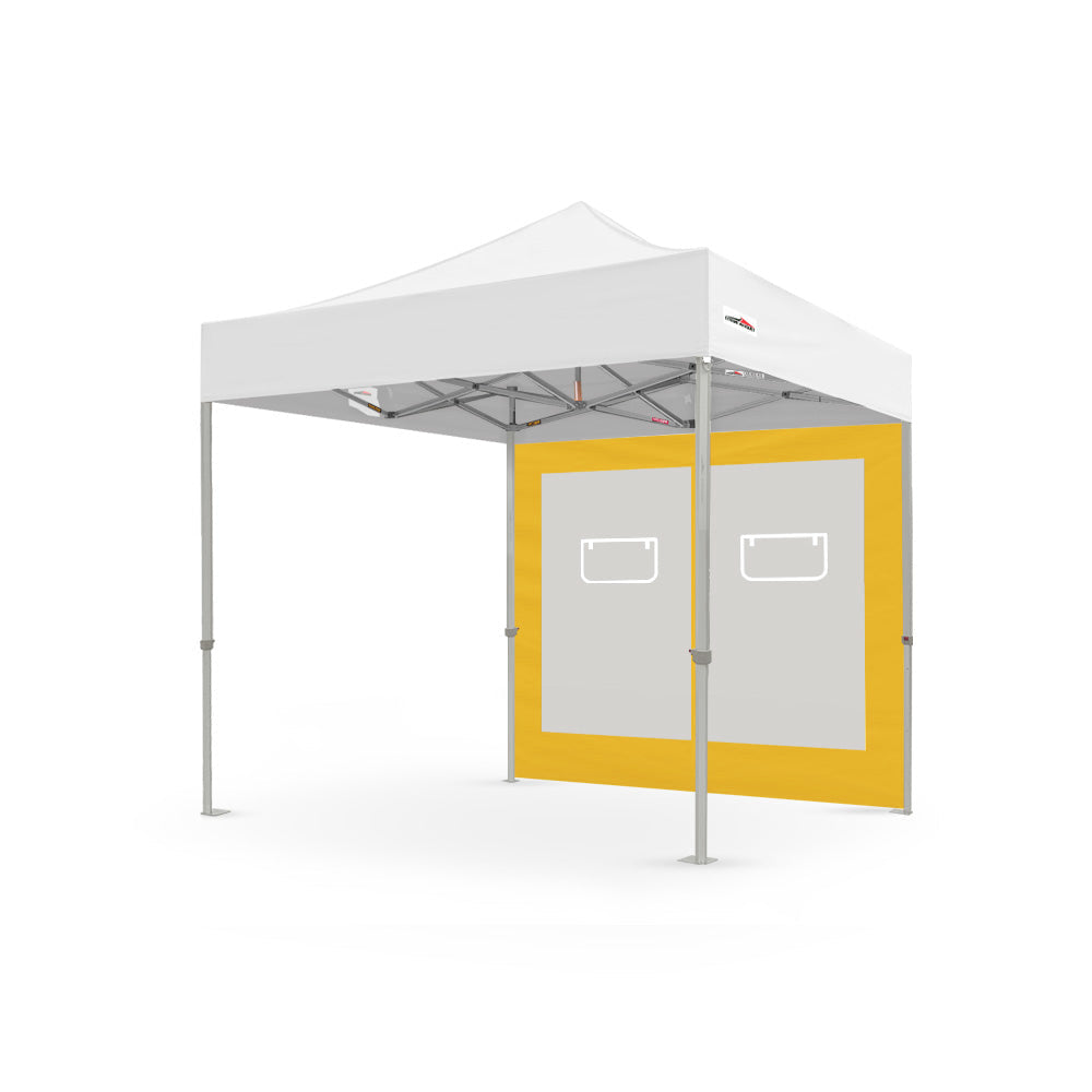 Plain 8' Canopy Service Window Wall in Yellow