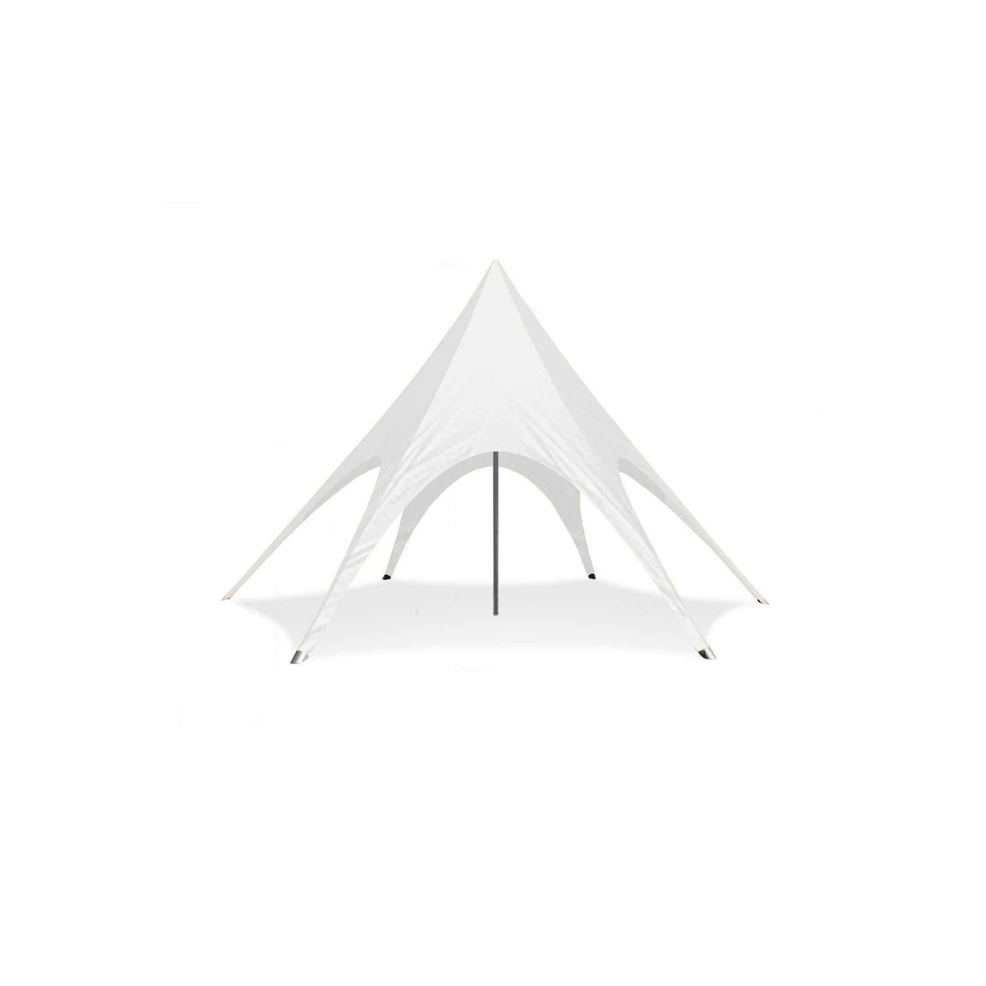 26ft Single Pole Star Shade White