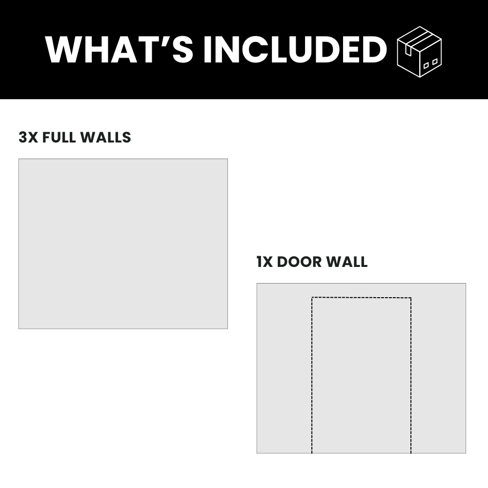 X4 X-Trek Wall Kit - What's Included