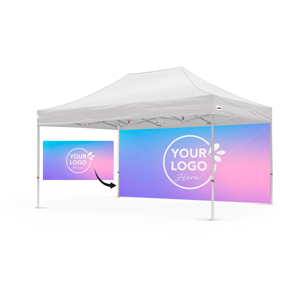 15' Printed Canopy Wall | Canopy Accessory