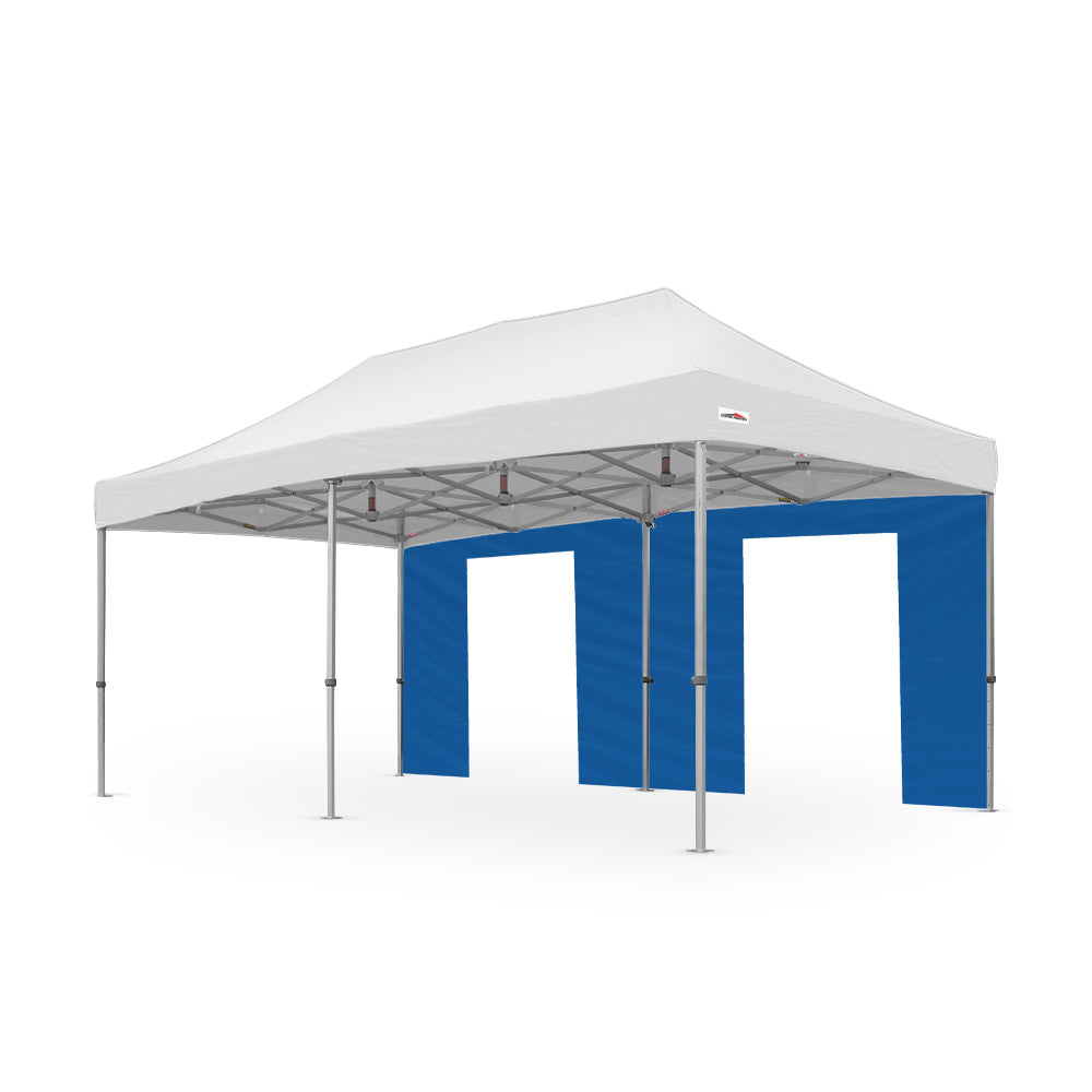 20ft Canopy Door Wall Blue 500D PVC Coated Polyester
