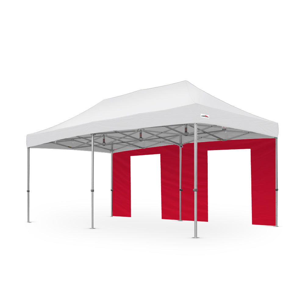 20ft Canopy Door Wall Red 500D PVC Coated Polyester