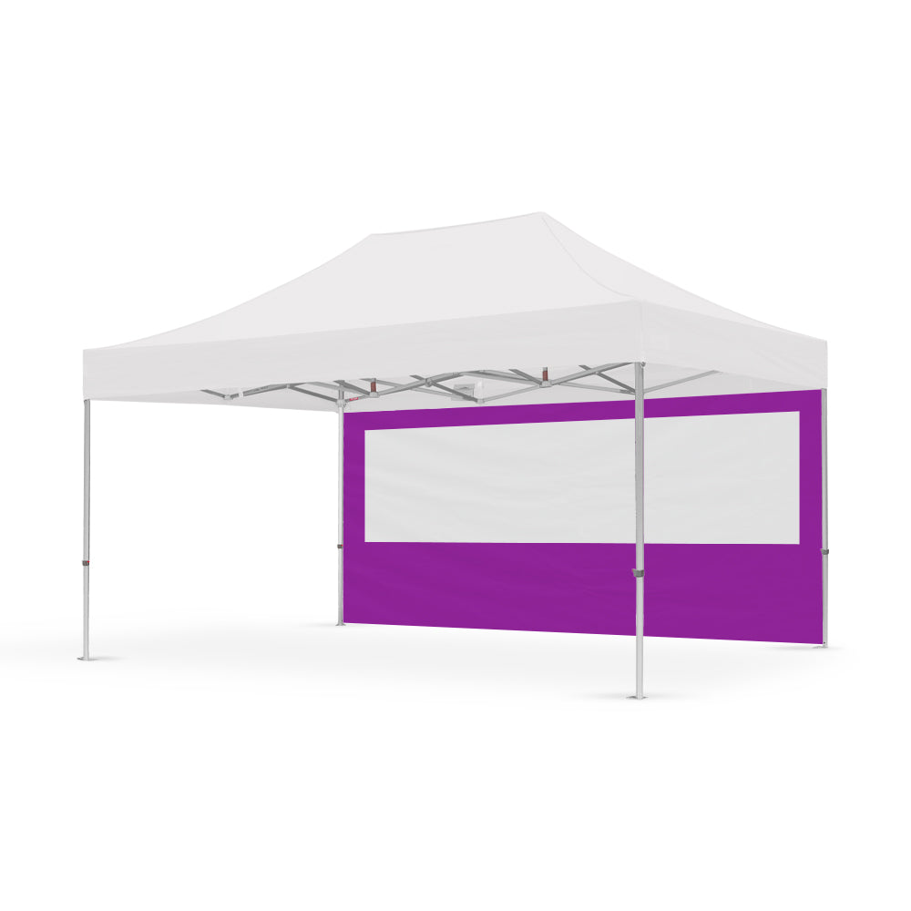 15' Canopy PVC Window Wall | Canopy Accessory