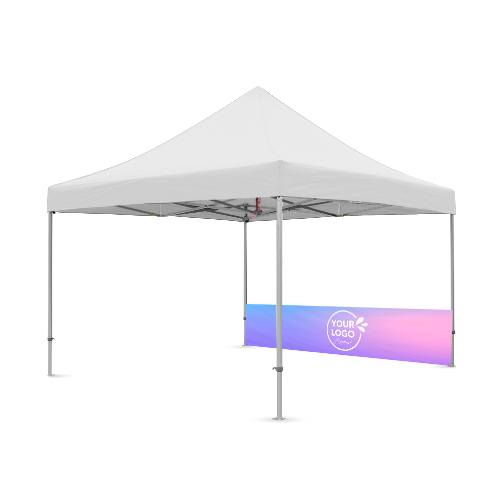 13' Printed Canopy Half Wall | Canopy Accessory