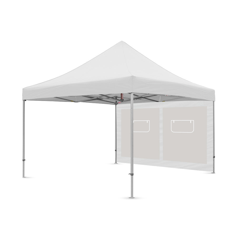 Extreme Canopy 13' Canopy Service Window Wall in White