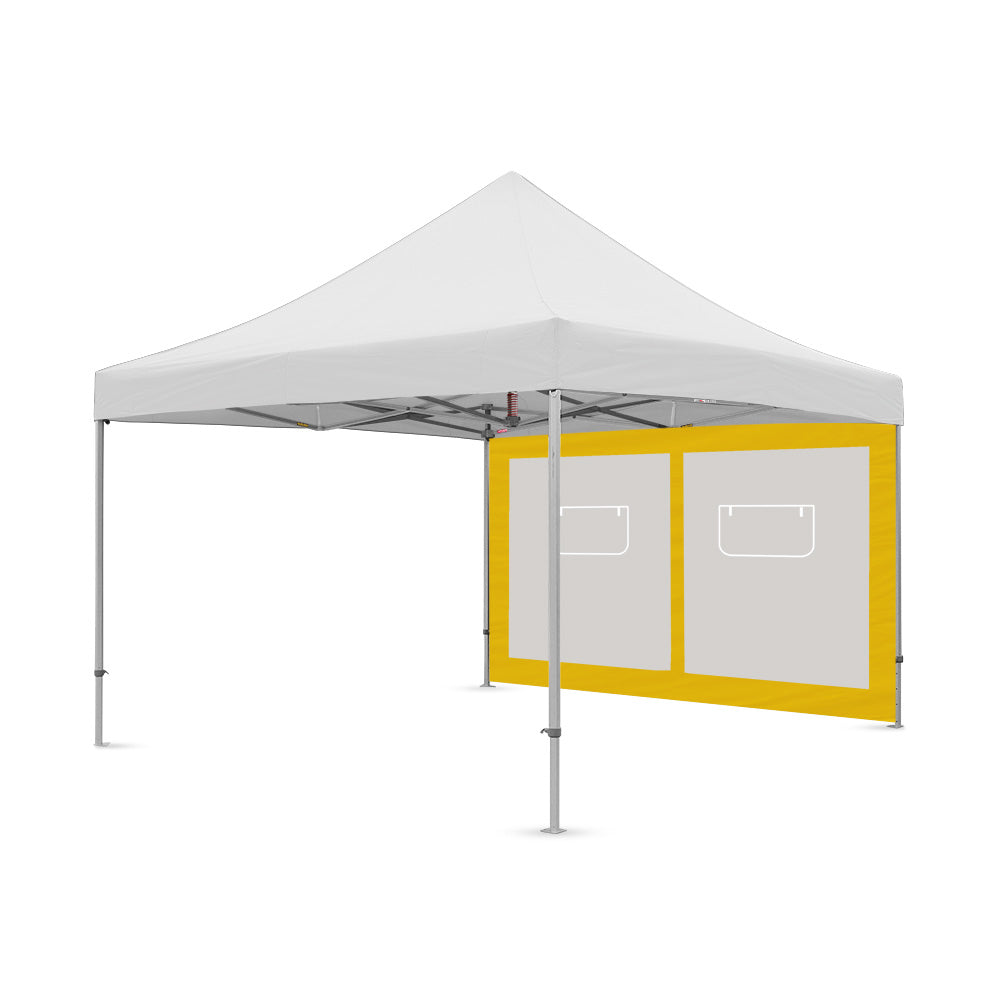Extreme Canopy 13' Canopy Service Window Wall in Yellow