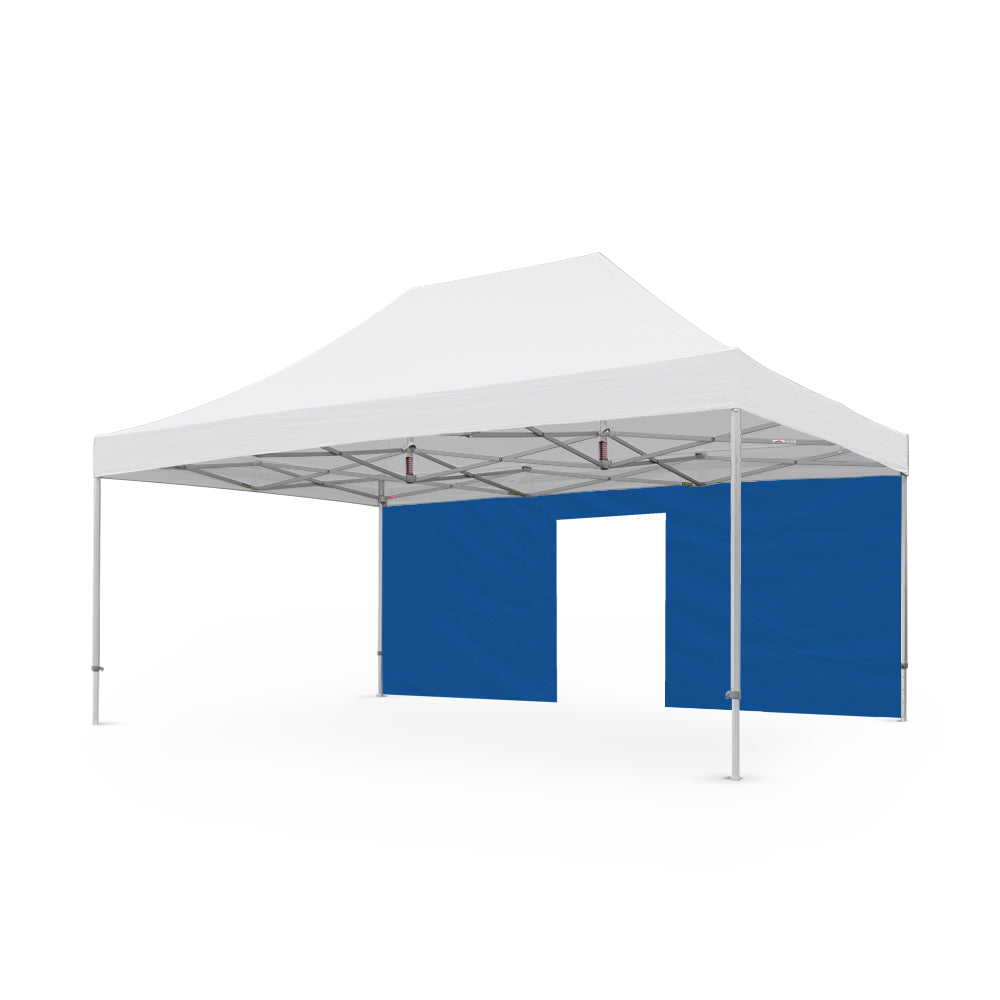 PVC Coated 20' Tec Canopy Door Wall in Blue