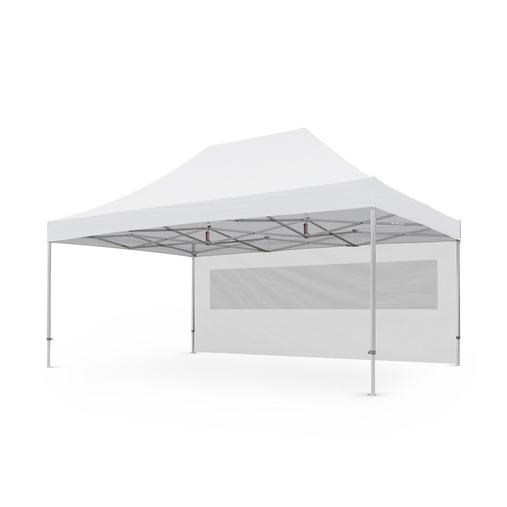 20ft Tec Canopy PVC Window Wall in White