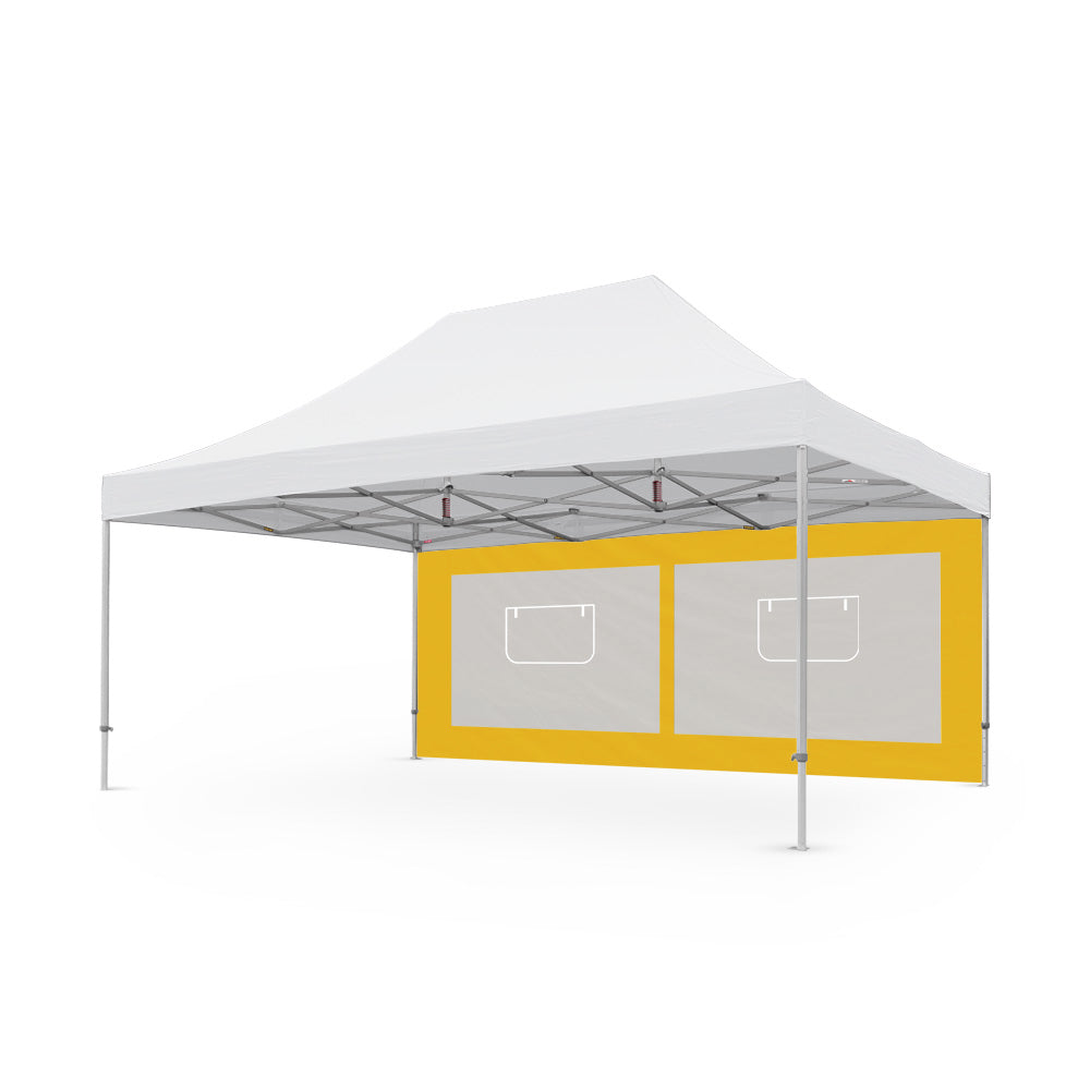 20ft Tec Canopy Service Window Wall in Yellow