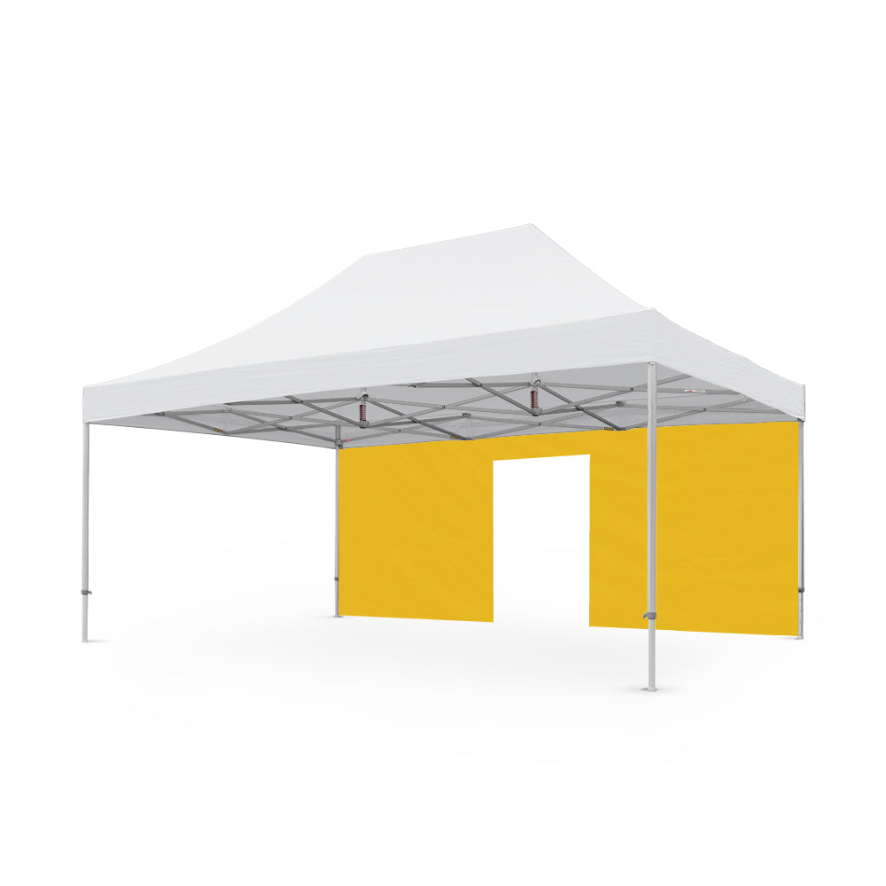 PVC Coated 20' Tec Canopy Door Wall in Yellow