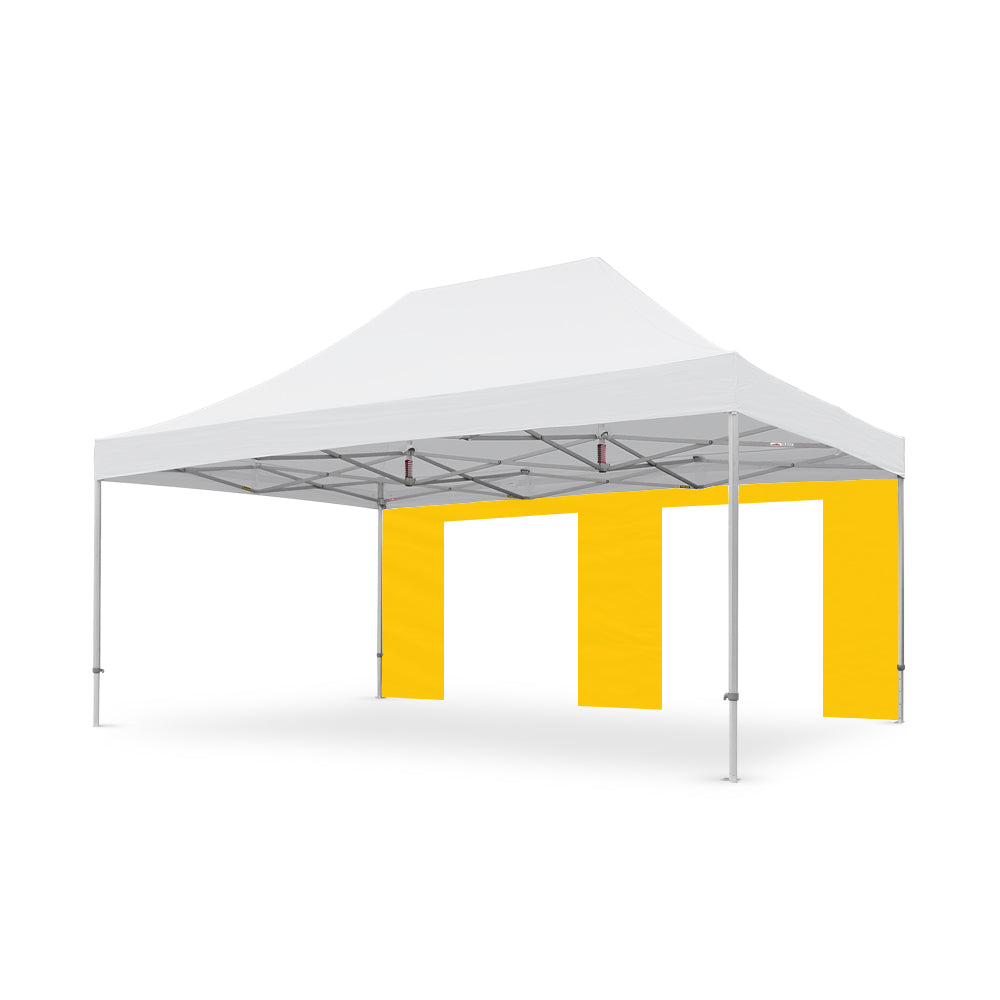 PVC Coated 20' Tec Canopy Door Wall in Yellow