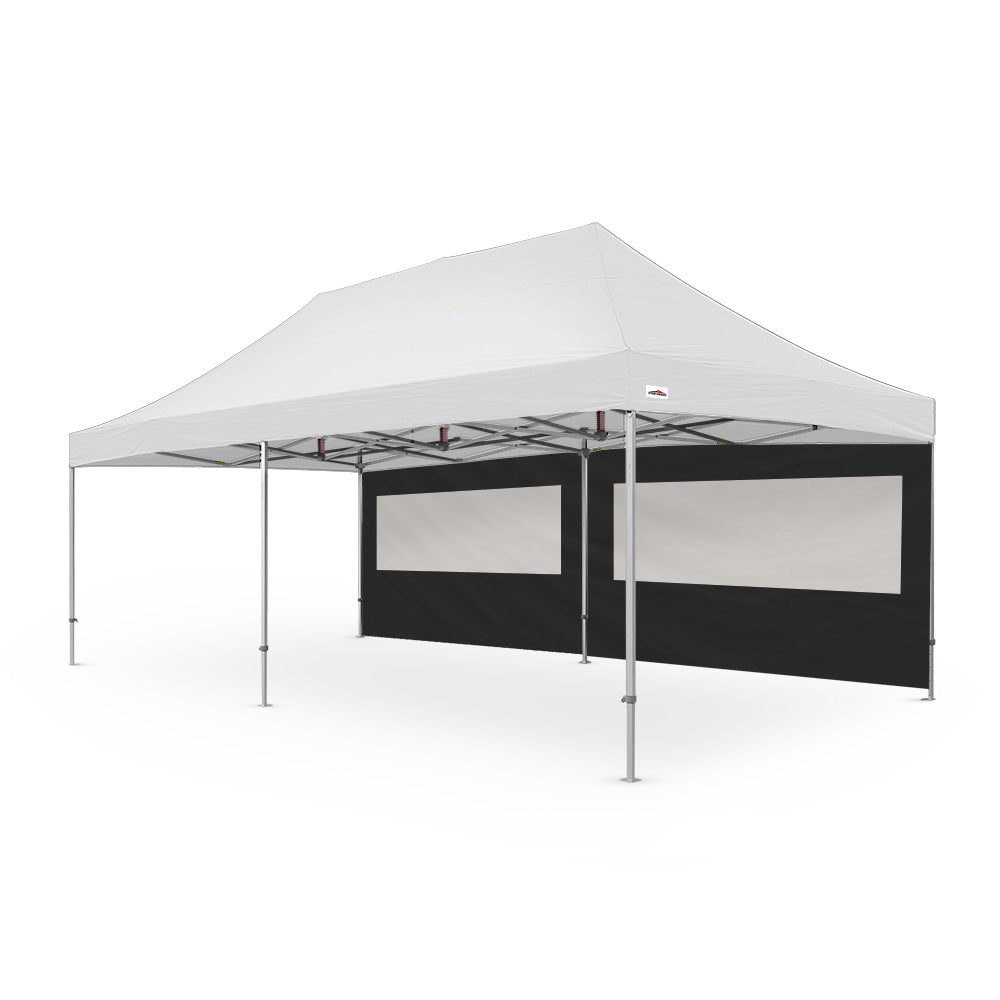 26ft Canopy PVC Window Wall in Black