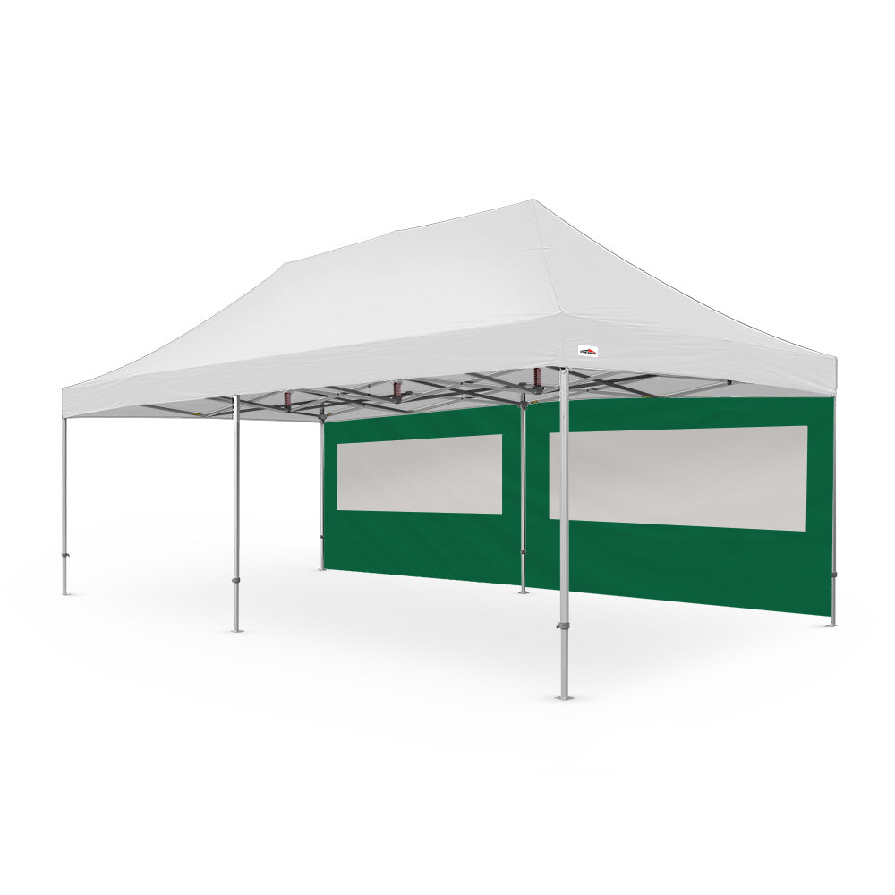 26ft Canopy PVC Window Wall in Green