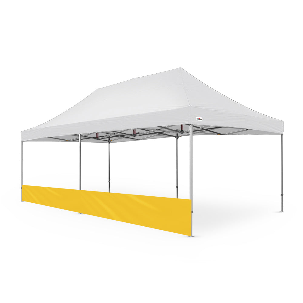 26ft Canopy Half Wall in Yellow - Extreme Canopy