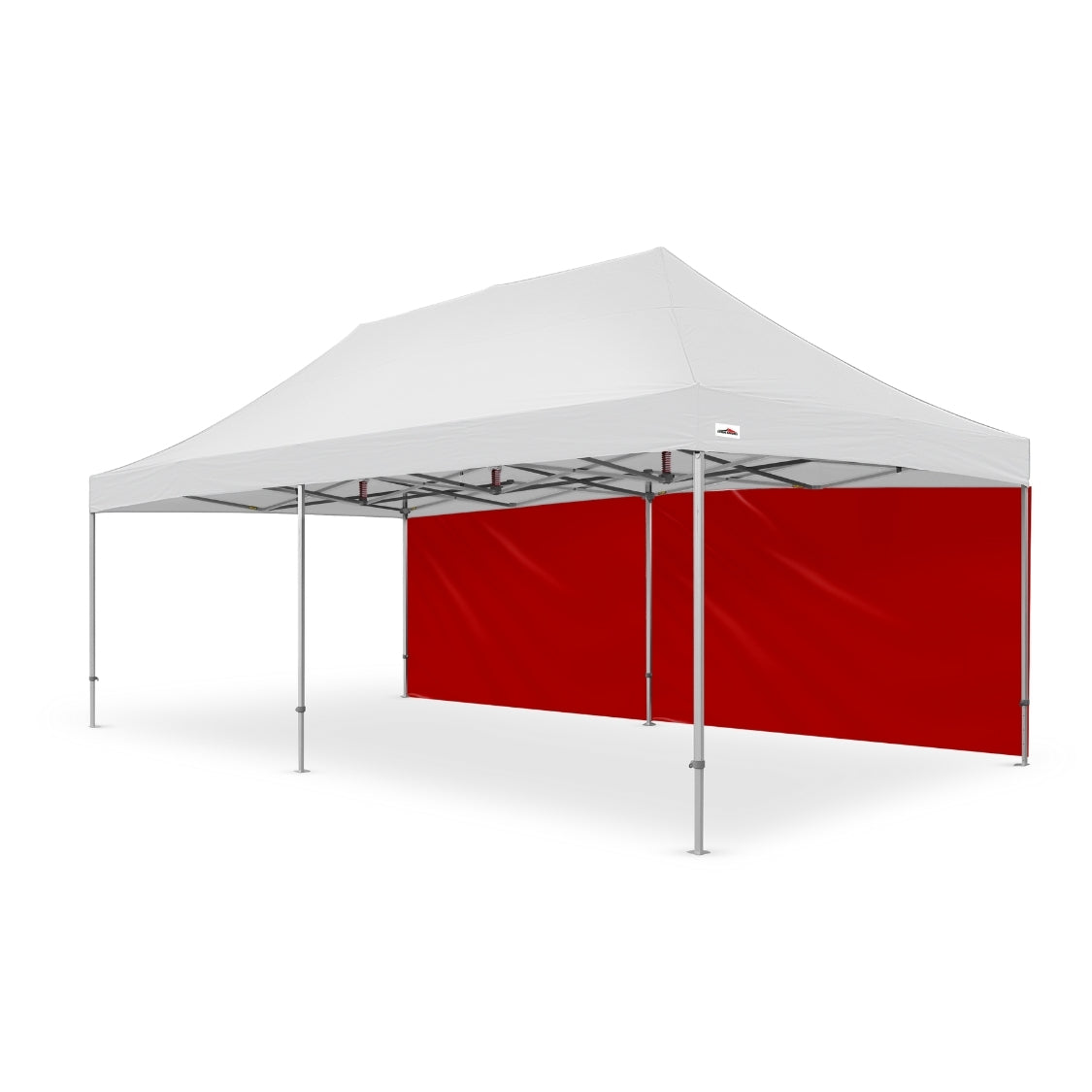 Plain 26' Canopy Full Wall in Red - Extreme Canopy