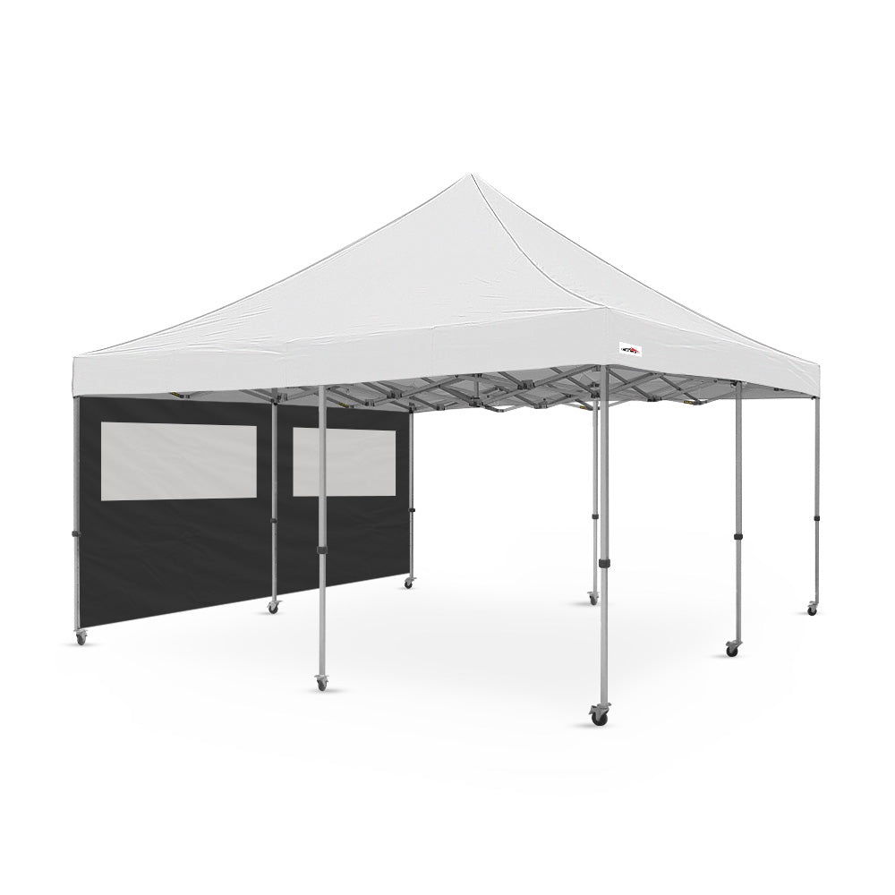 16' Canopy PVC Window Wall Grey