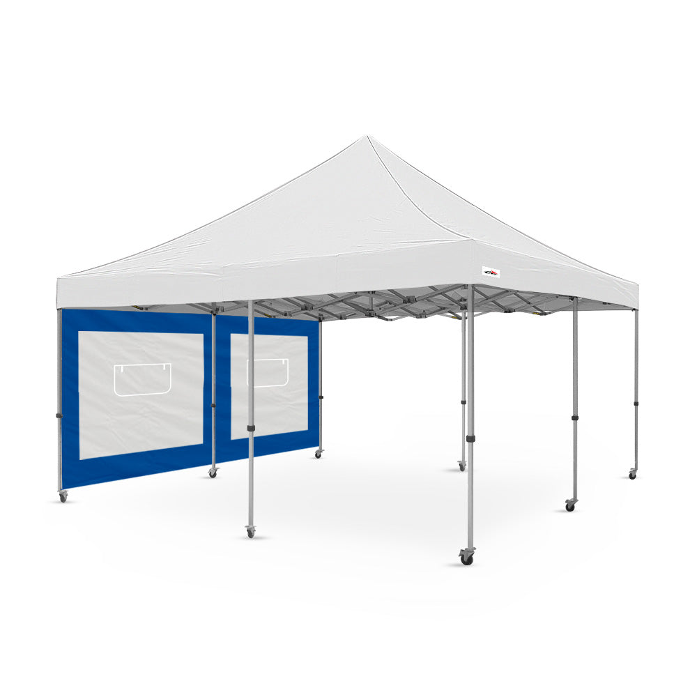 16ft Canopy Service Window Wall in Blue