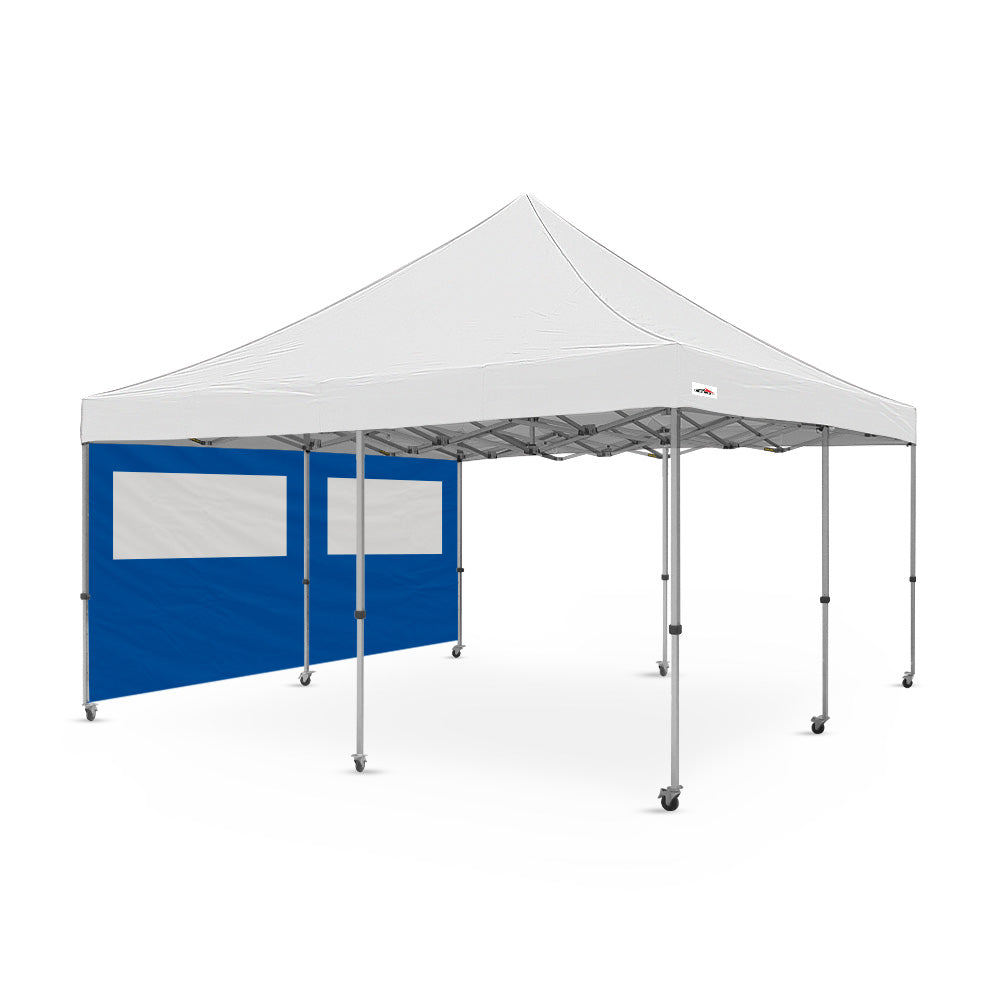 16' Canopy PVC Window Wall Blue