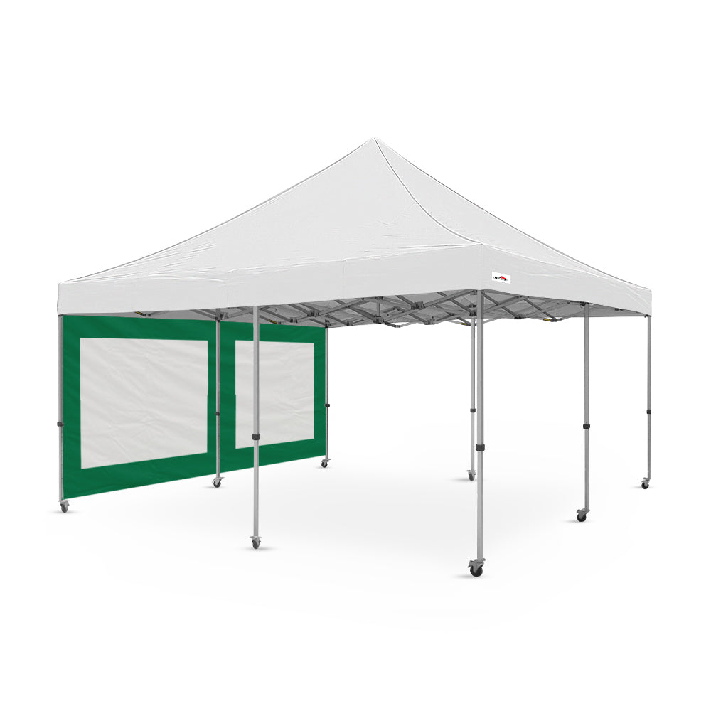 16' Canopy Mesh Window Wall in Green