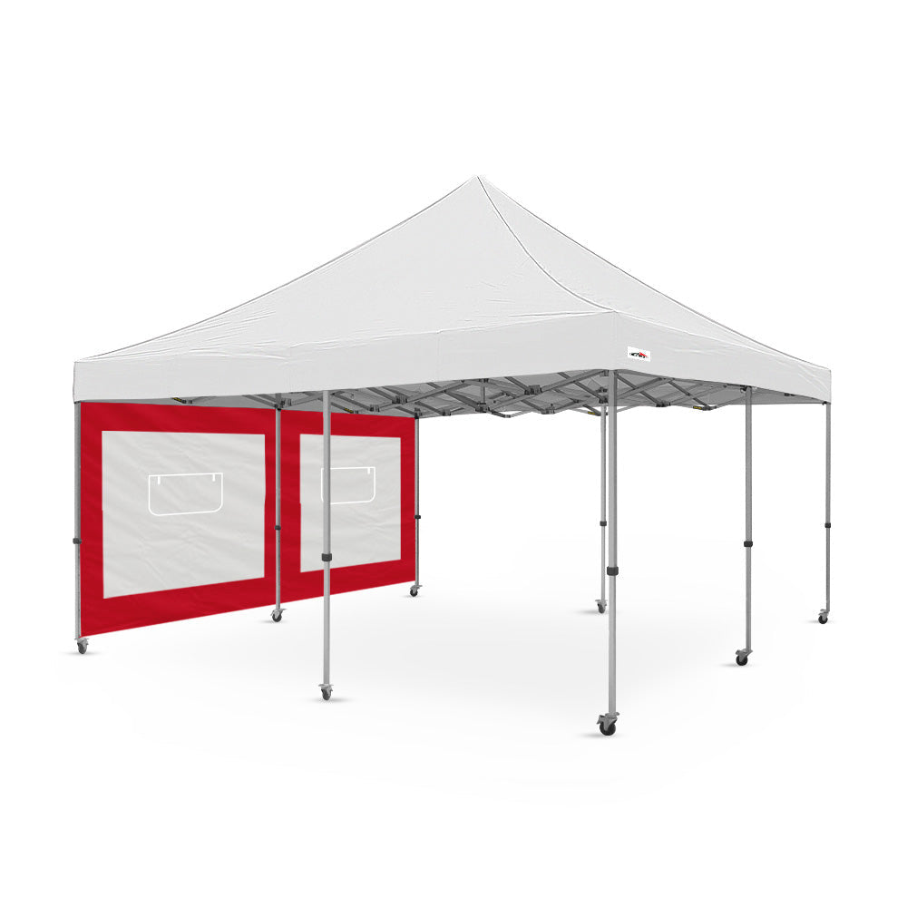 16ft Canopy Service Window Wall in Red