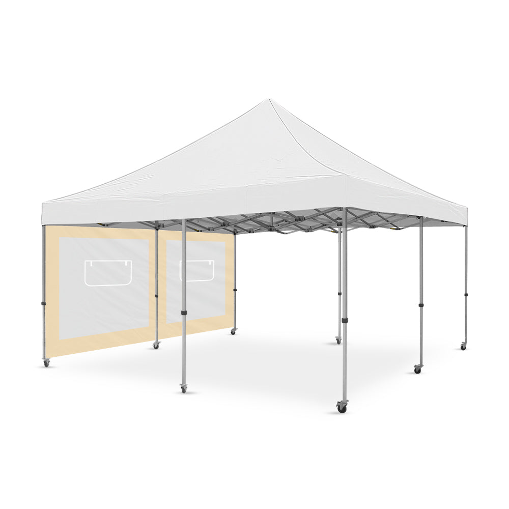 16ft Canopy Service Window Wall Cream