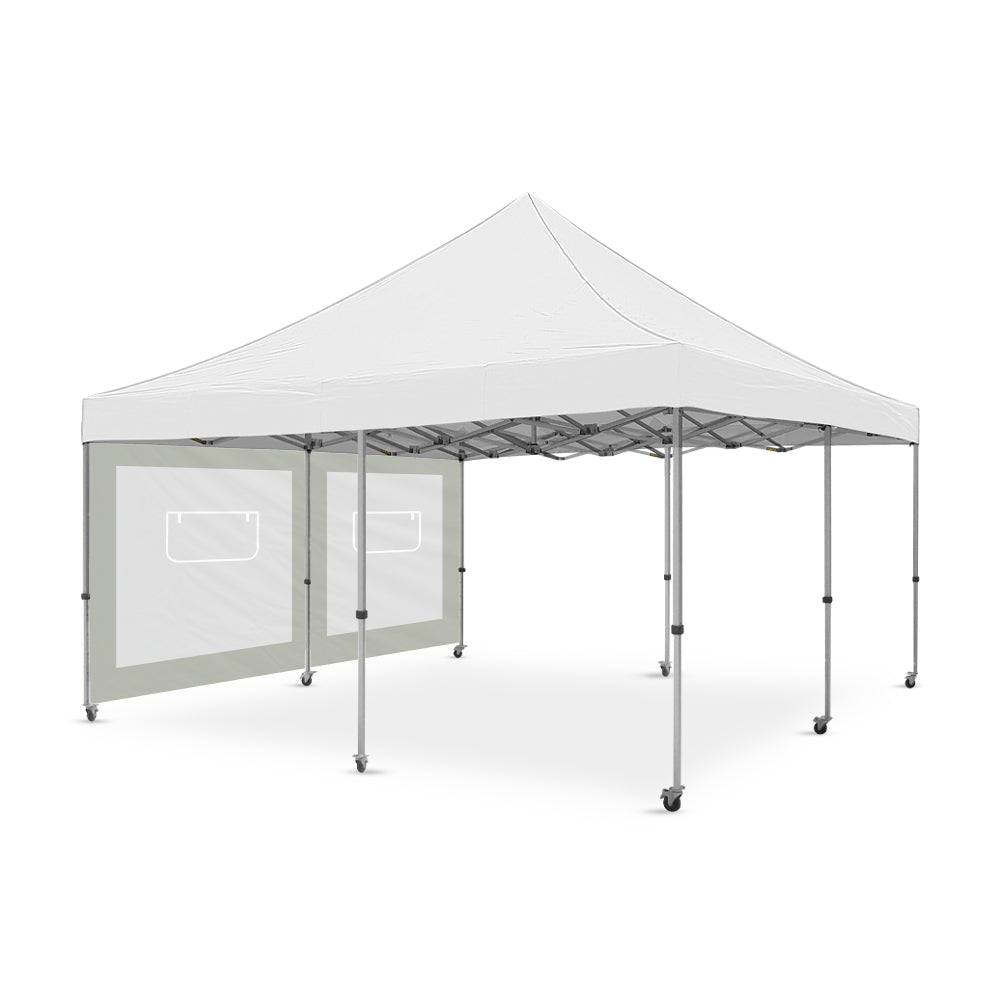 16ft Canopy Service Window Wall Gray