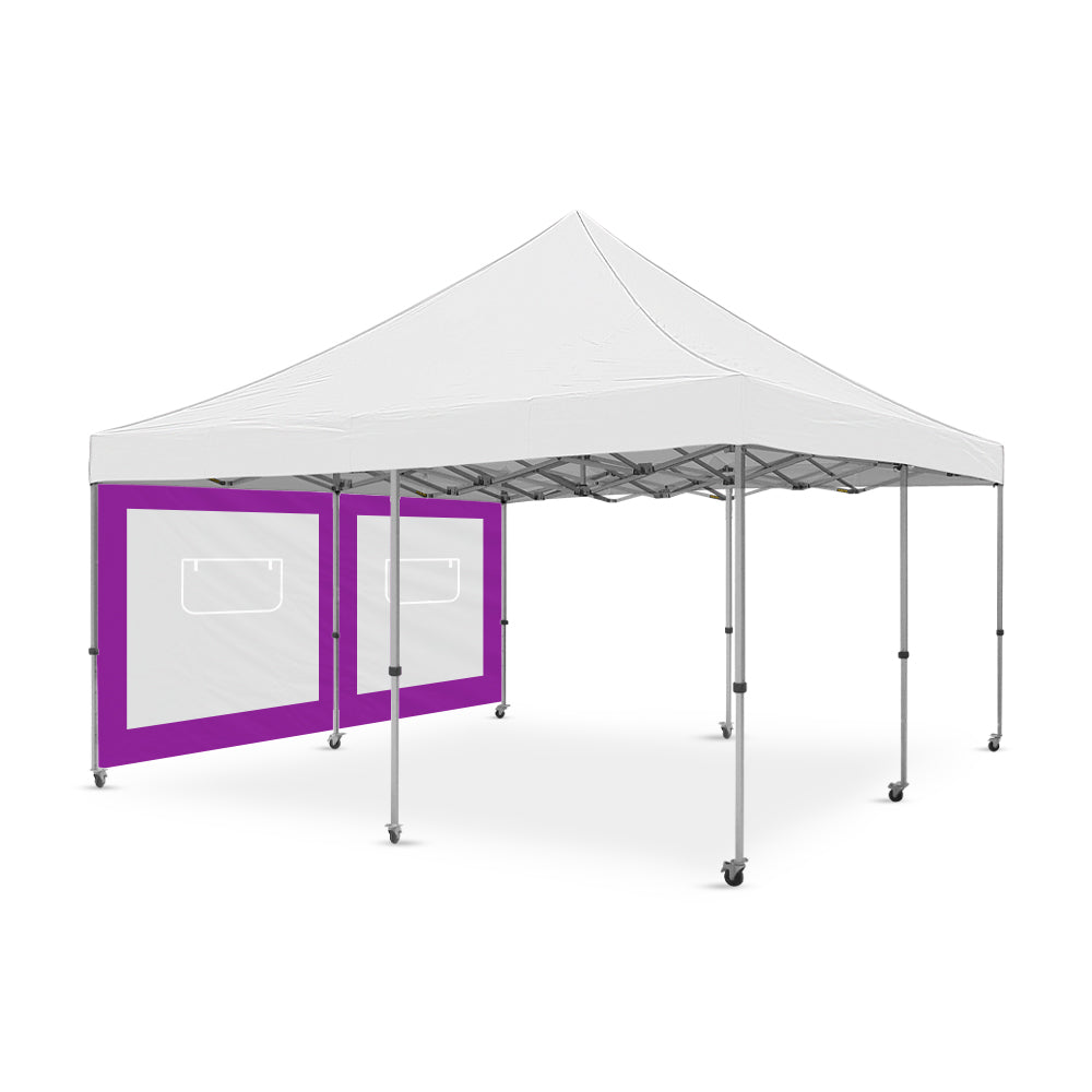 16ft Canopy Service Window Wall Purple