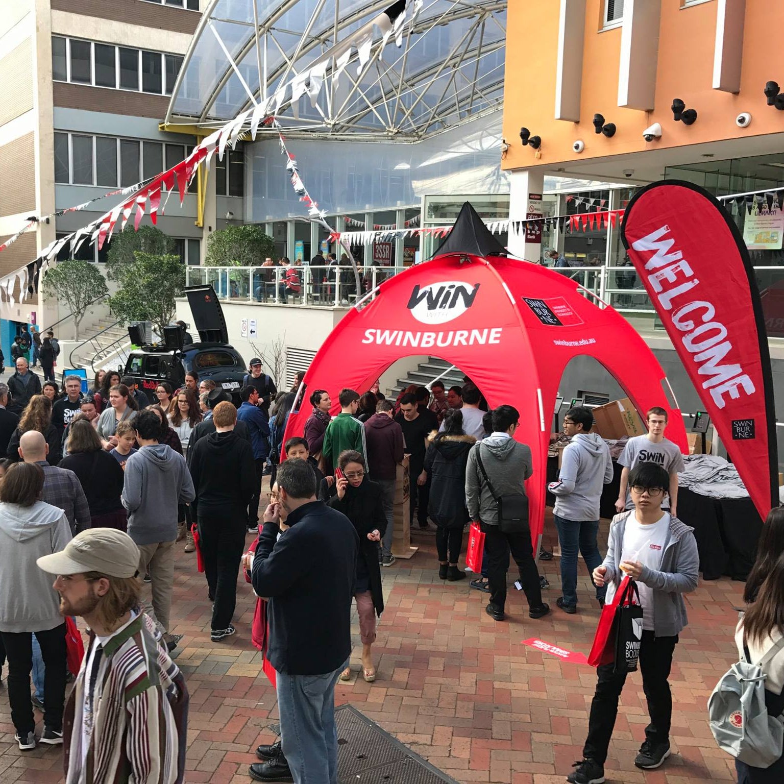 16ft Custom Printed Arch Tent