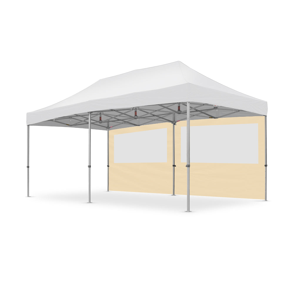 6m Canopy PVC Window Wall in Cream - Extreme Canopy
