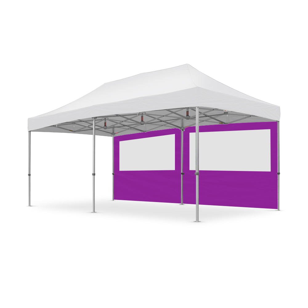 6m Canopy PVC Window Wall in Purple - Extreme Canopy