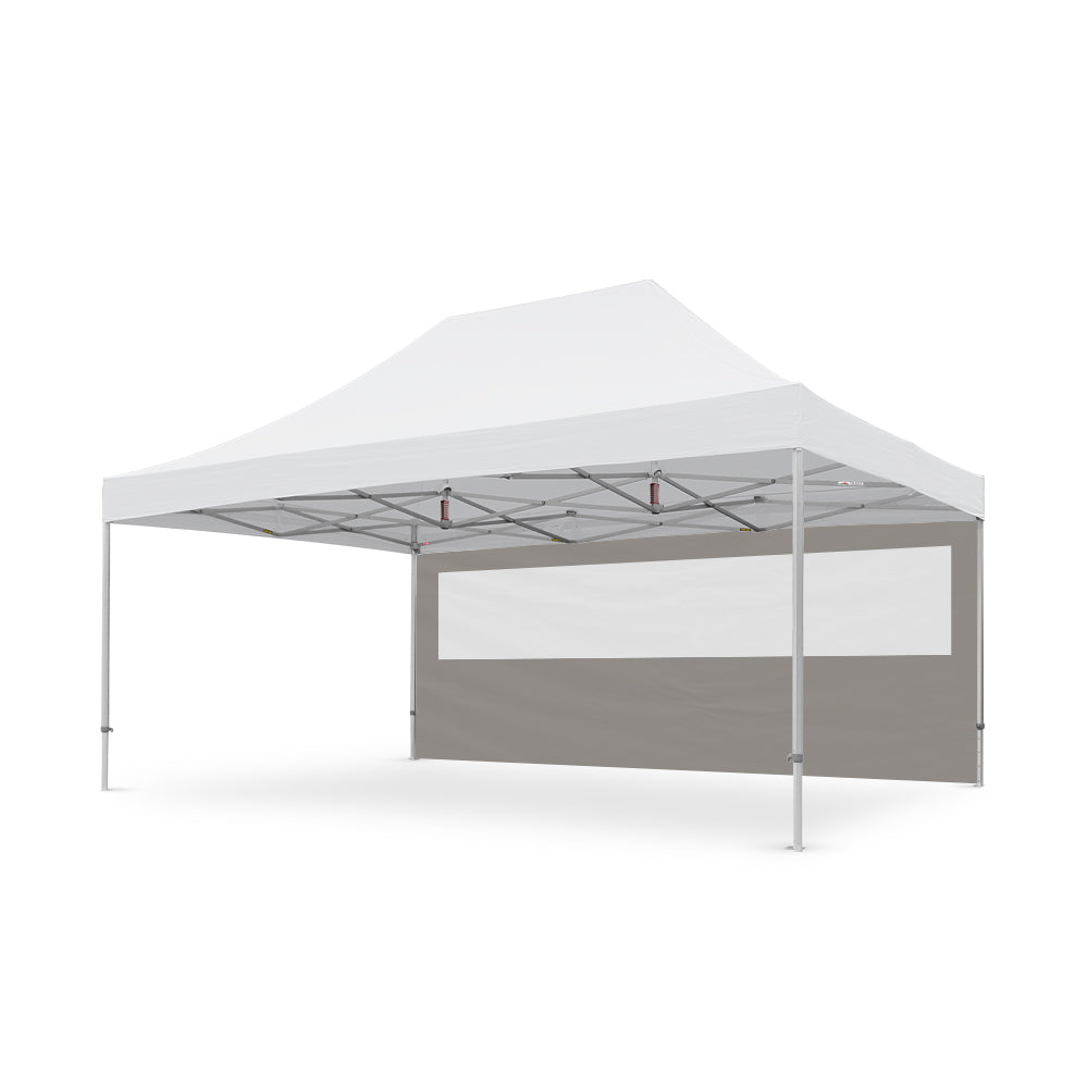6m Tec Canopy PVC Window Wall in Fossil - Extreme Canopy