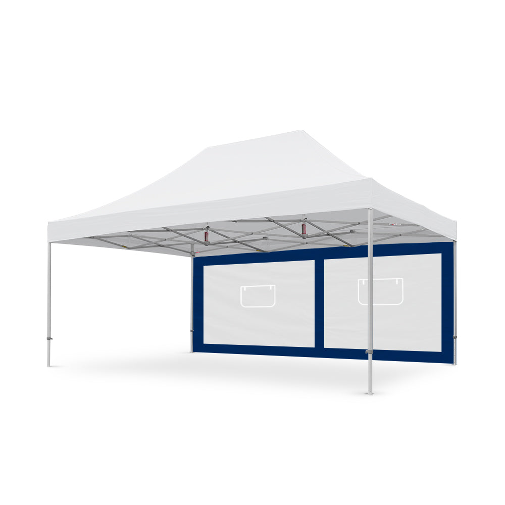 6m Tec Canopy Service Window Wall in Ocean - Extreme Canopy
